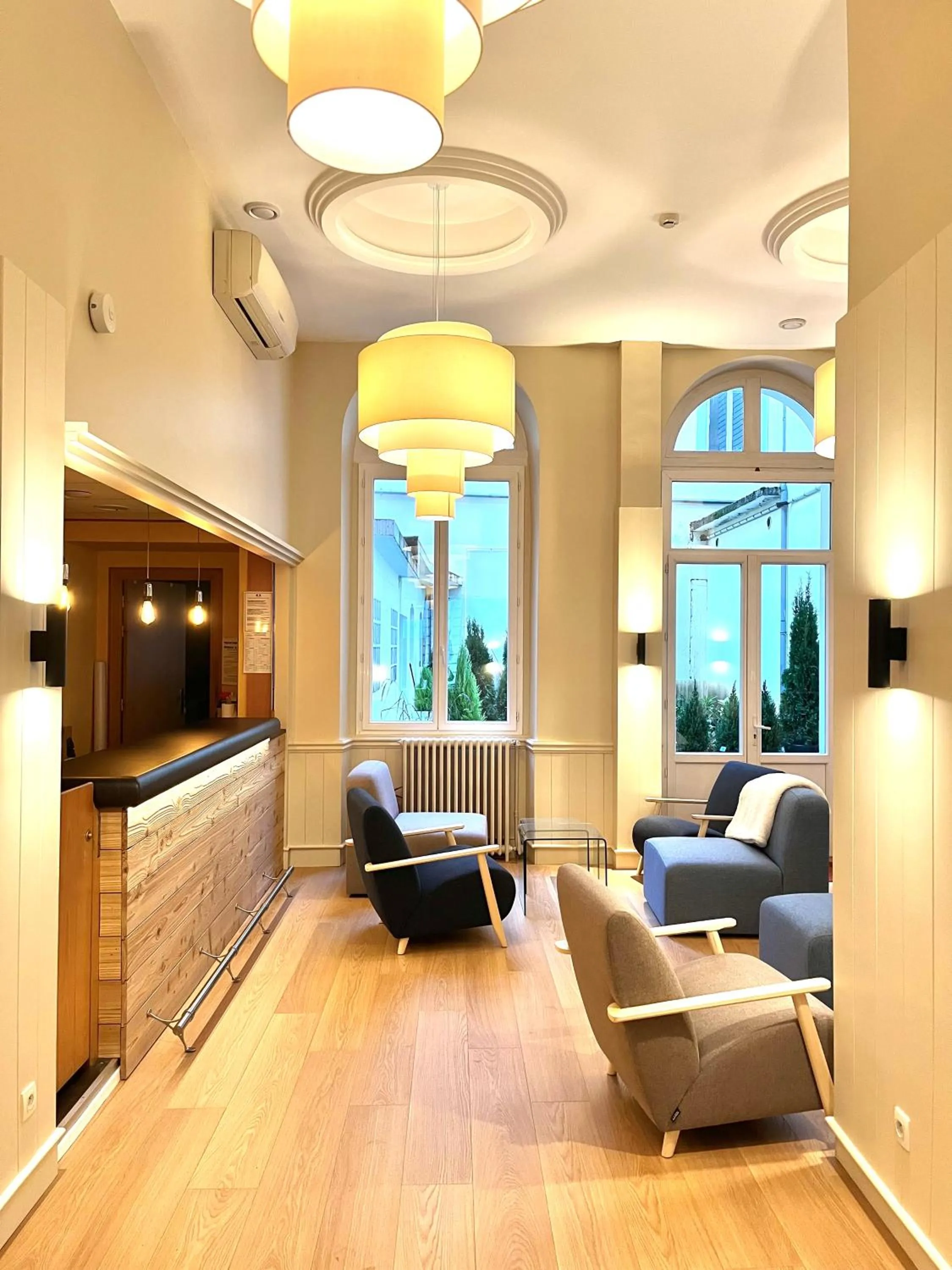 Living room in Le Sacca Hôtel restaurant