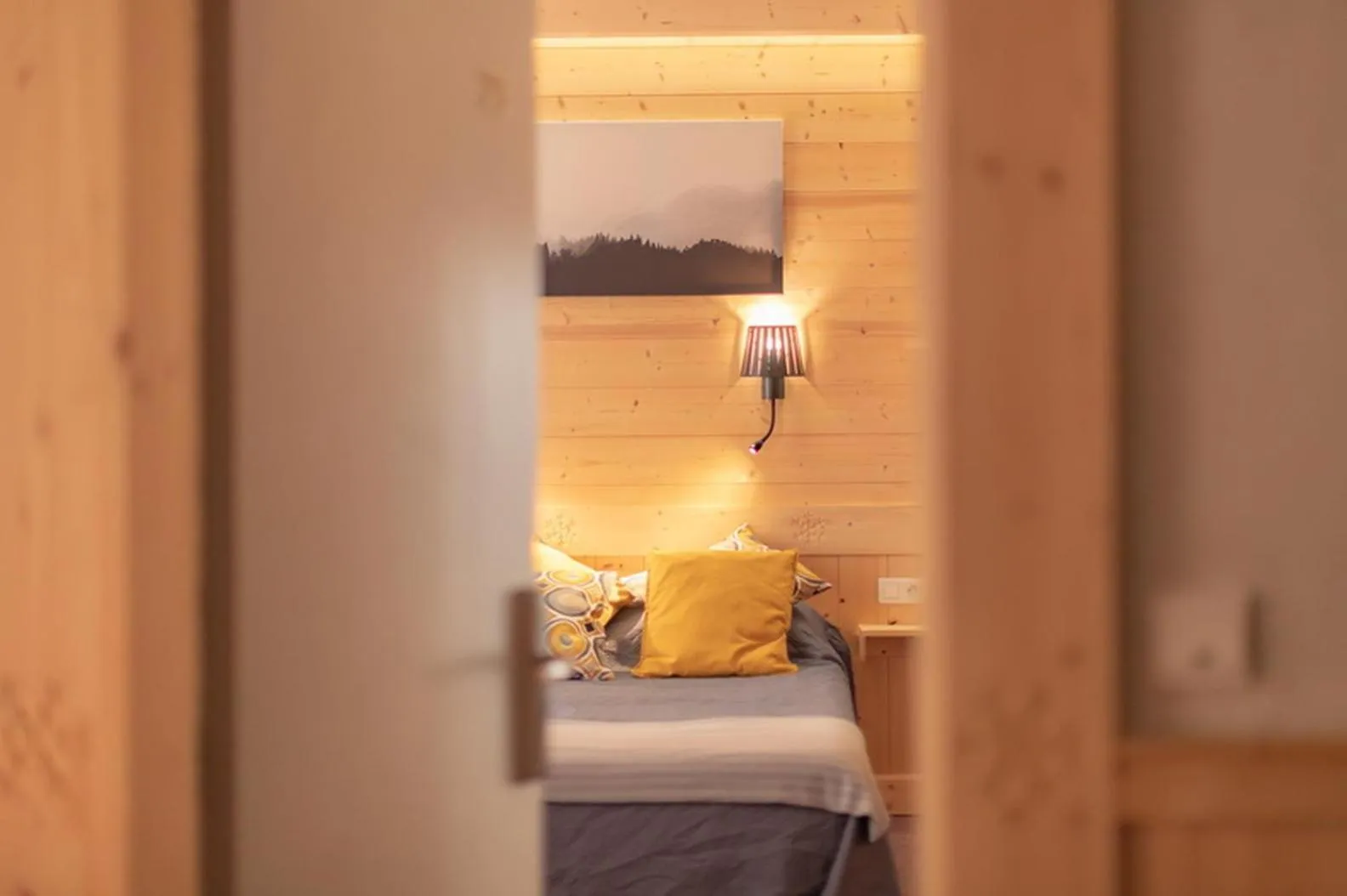 Bedroom, Bed in Le Sacca Hôtel restaurant