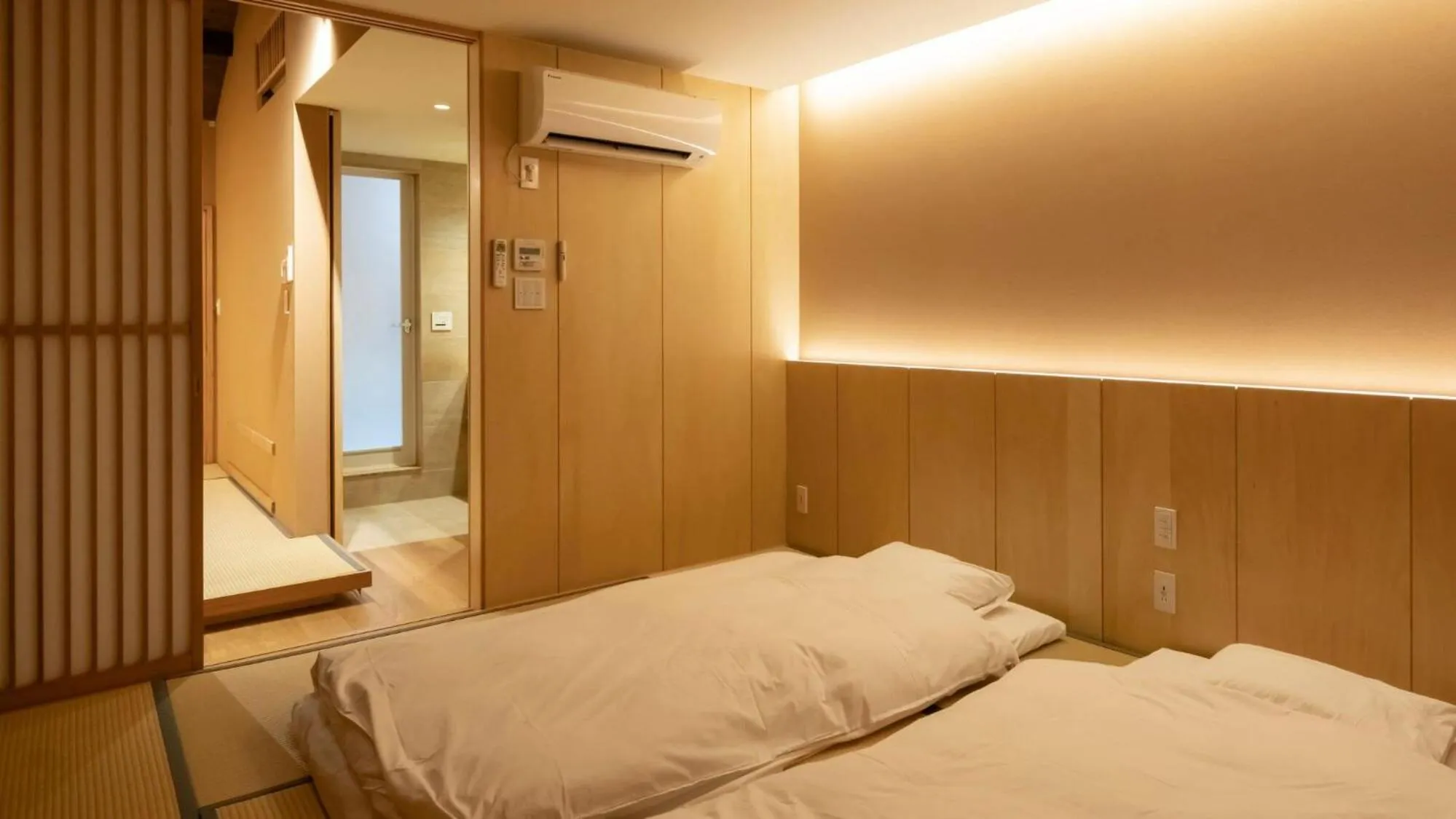 Bed in 壬生宿 MIBU-JUKU Shichijo-Umekoji