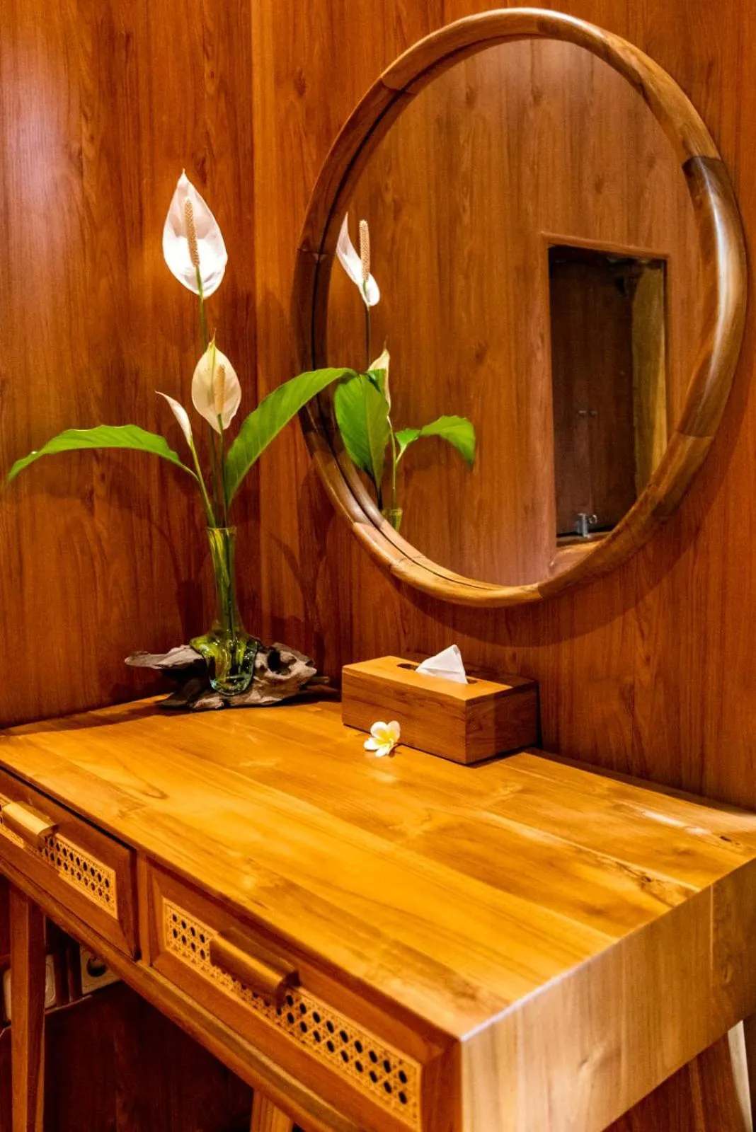 Decorative detail in The Alus Cottage and Villa