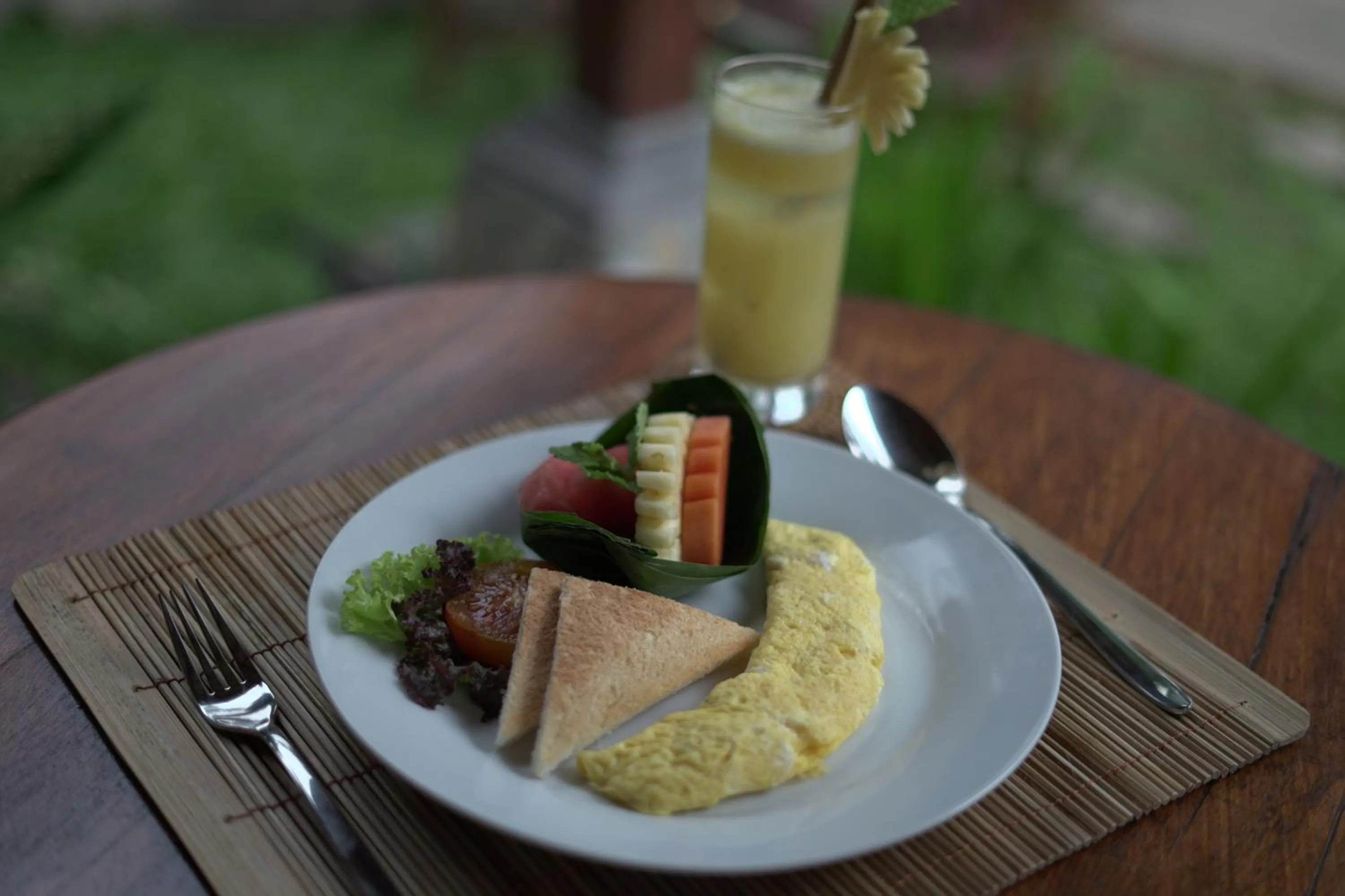 Food close-up in The Alus Cottage and Villa