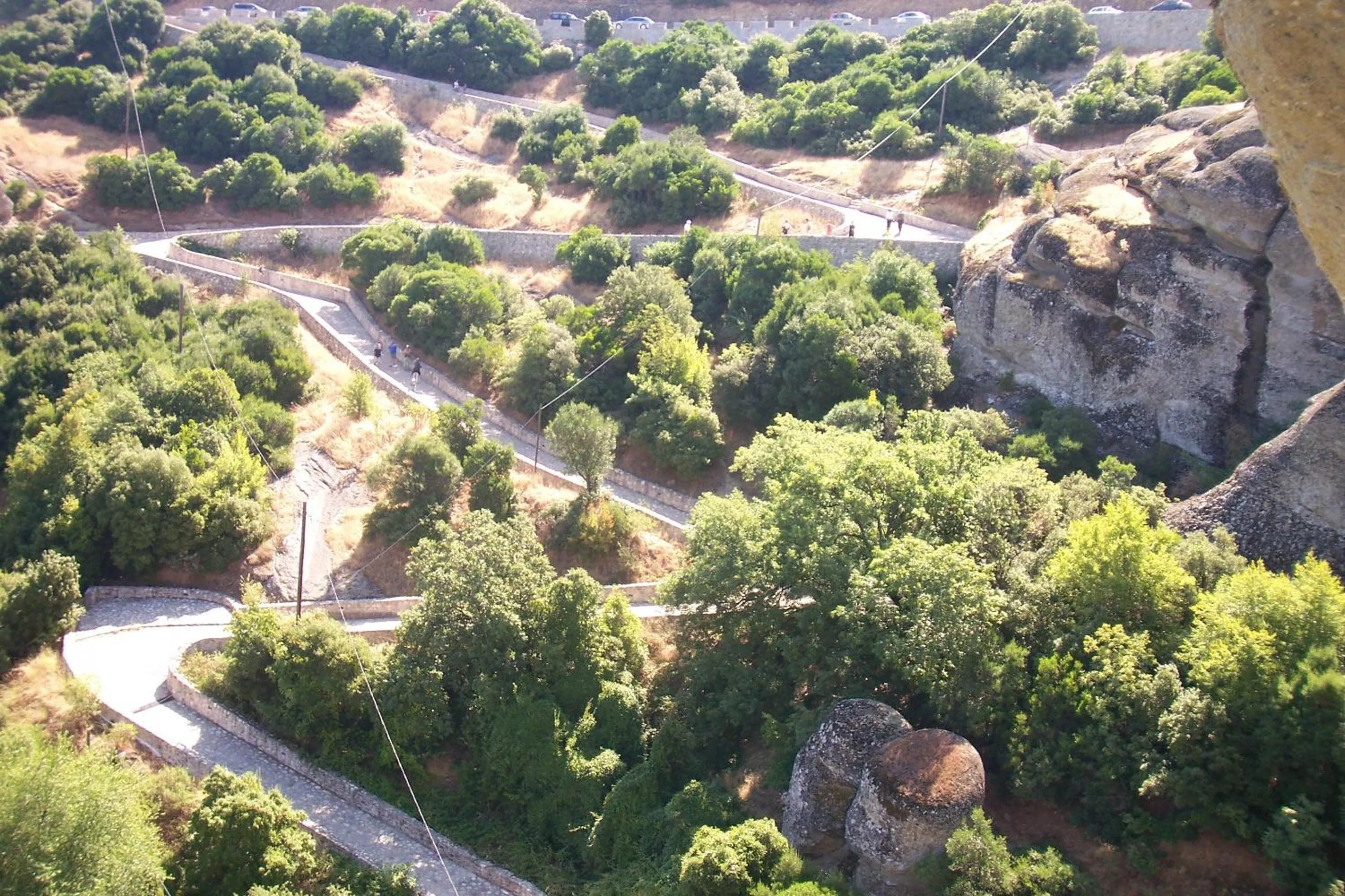 Bird's eye view in Alsos House