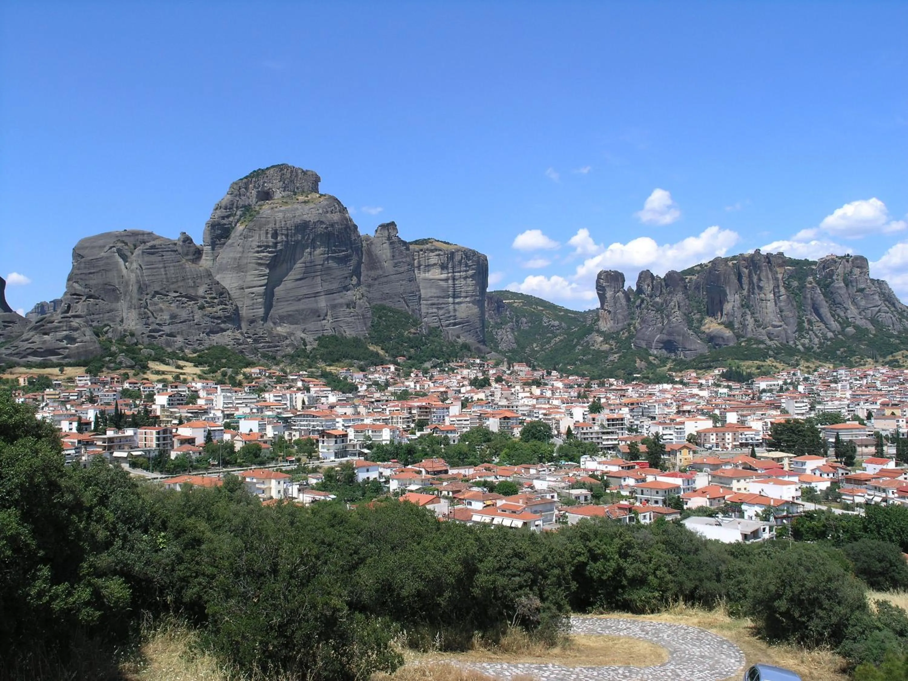 Bird's eye view in Alsos House