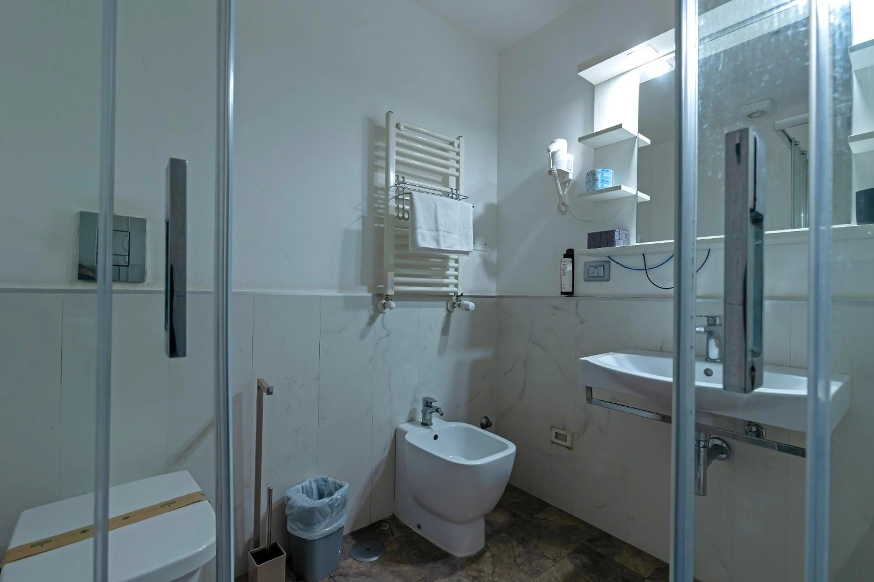 Bathroom in Il Tesoro Smart Suite & SPA