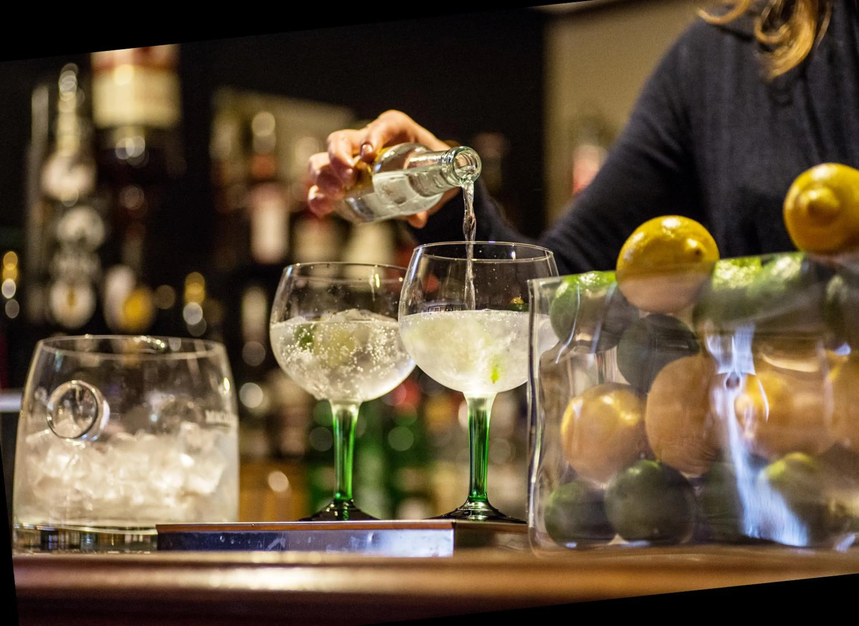 Alcoholic drinks in Buccleuch Arms