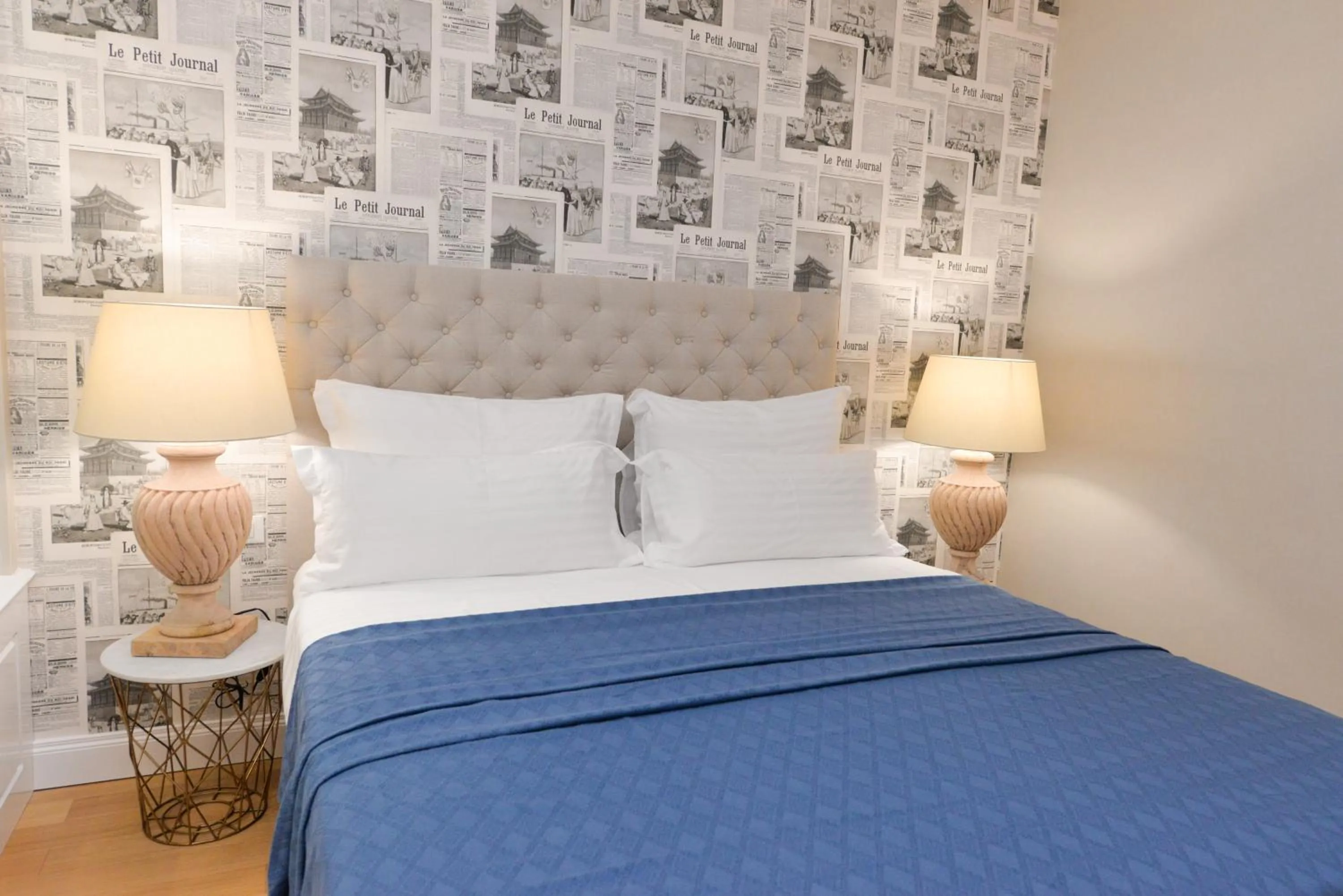 Bed in The Duke luxury rooms