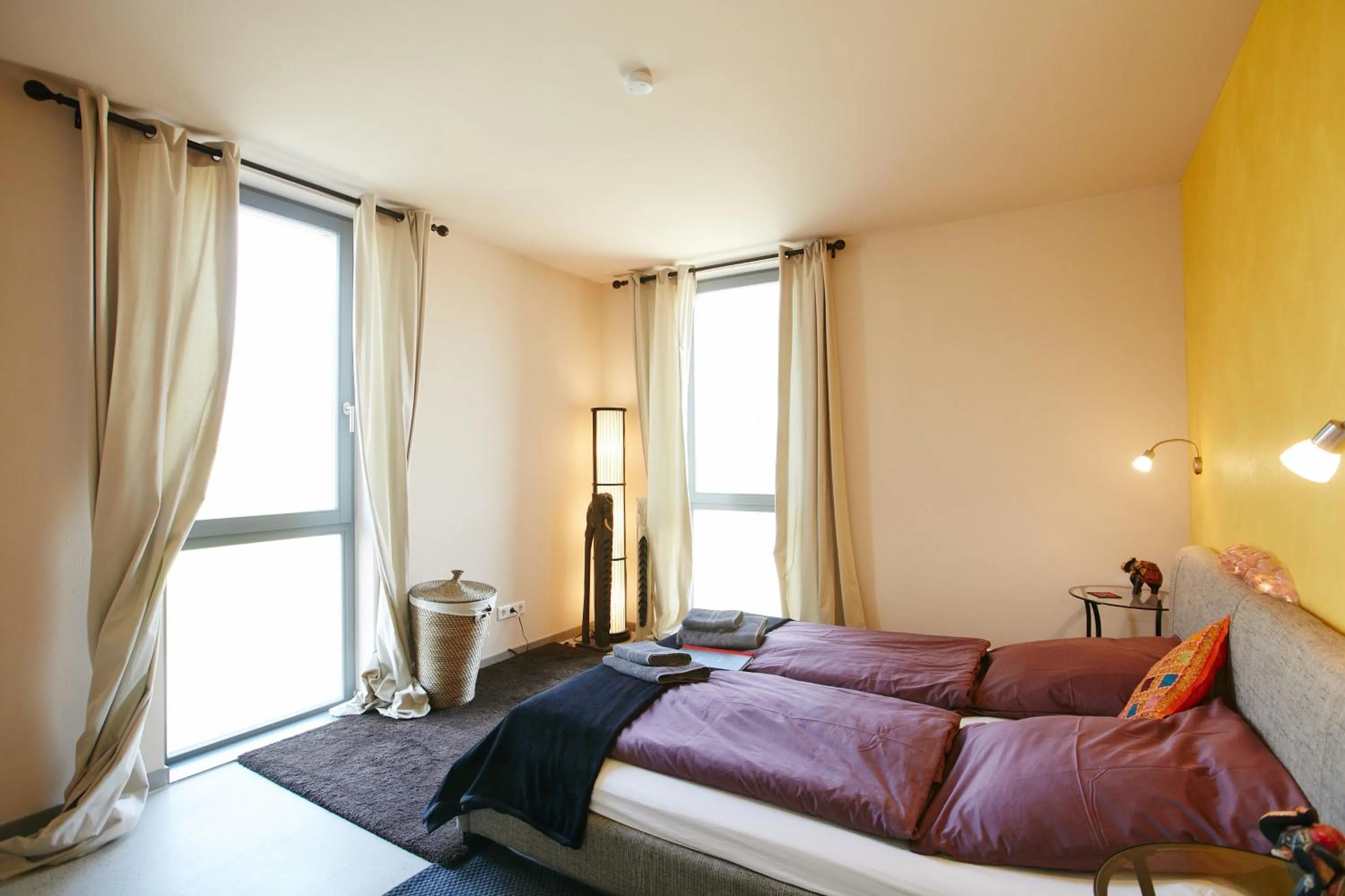 Bed in Gästehaus am Landgut