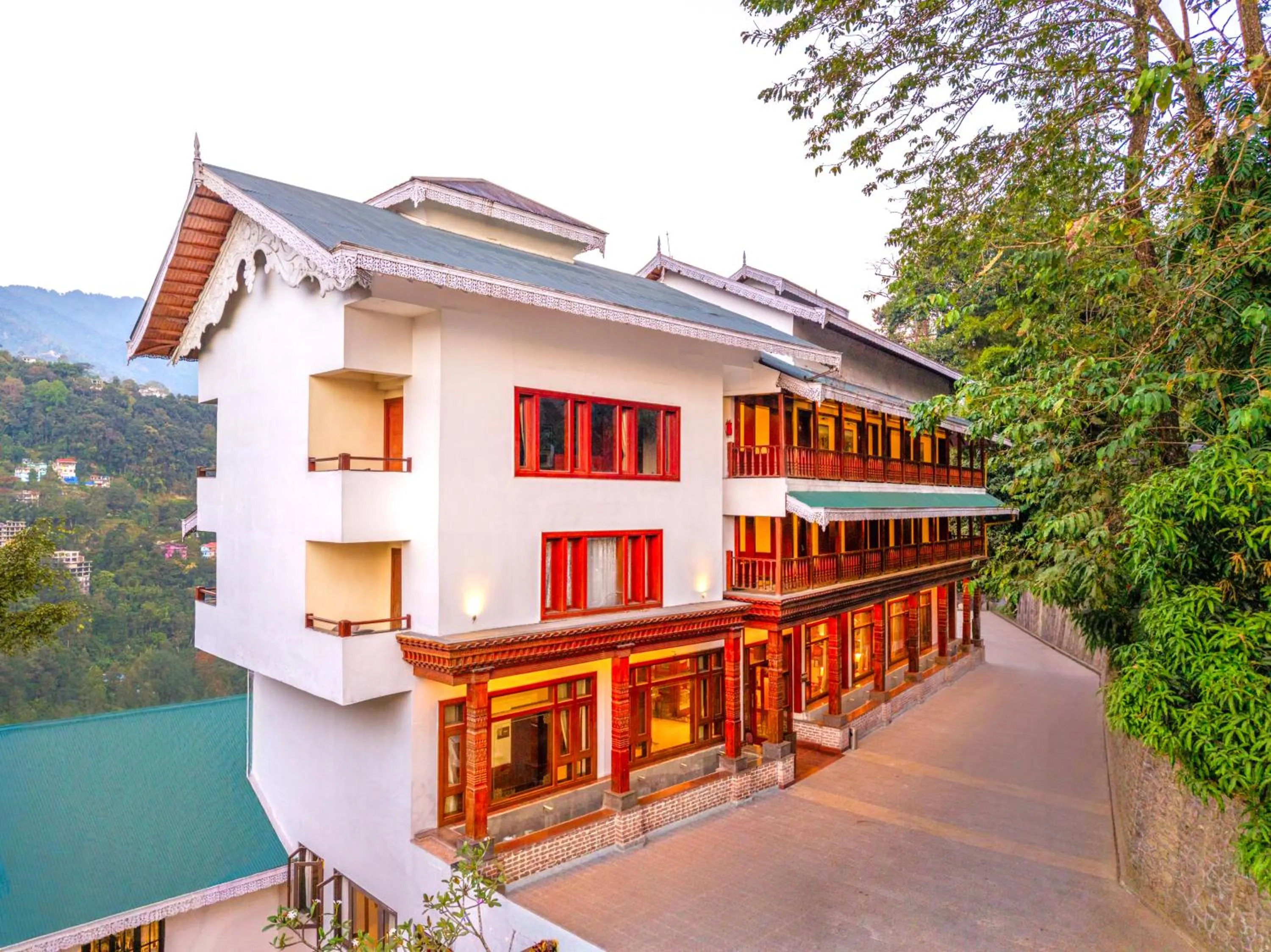 Facade/entrance in Sterling Gangtok Orange Village