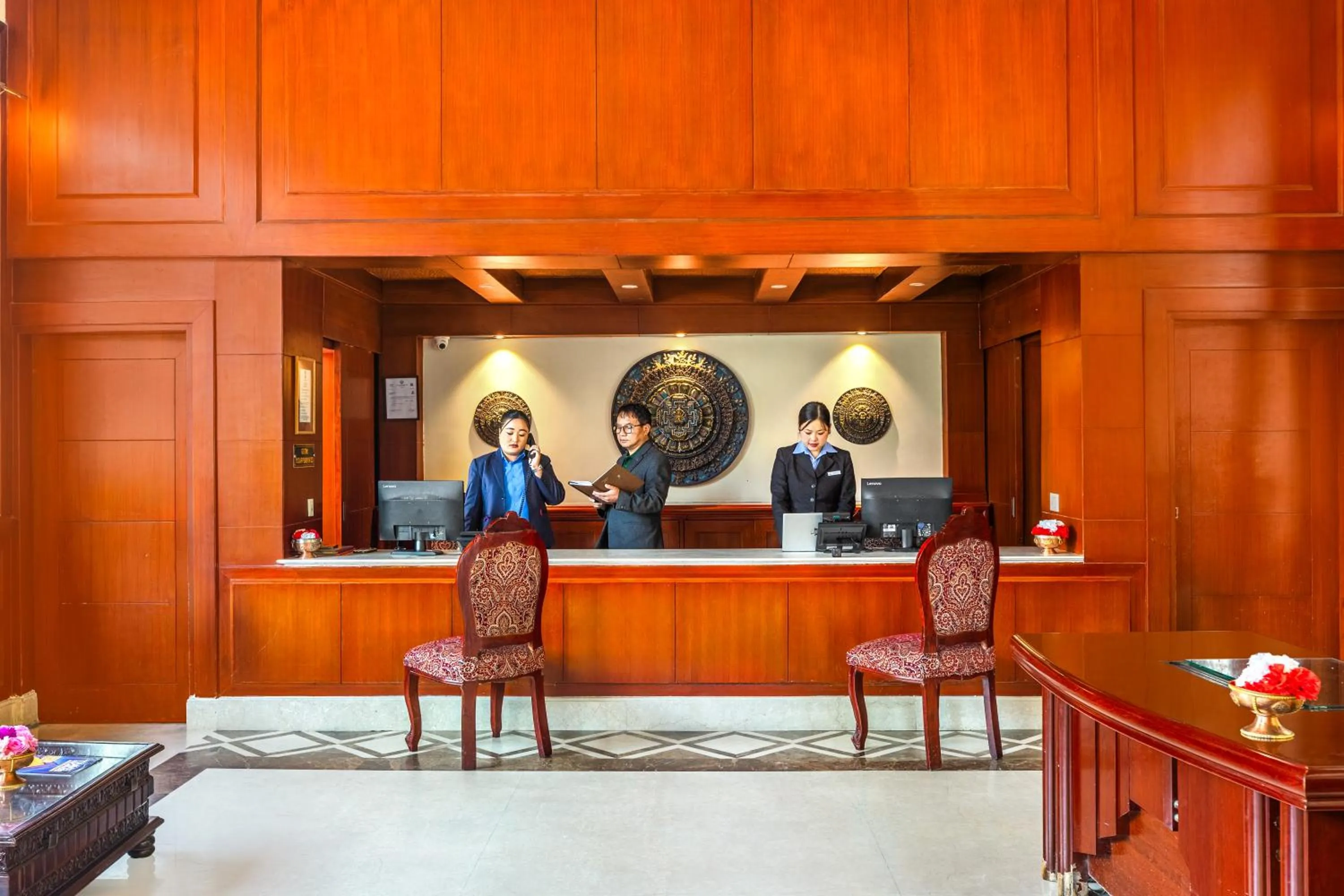 Lobby or reception in Sterling Gangtok Orange Village