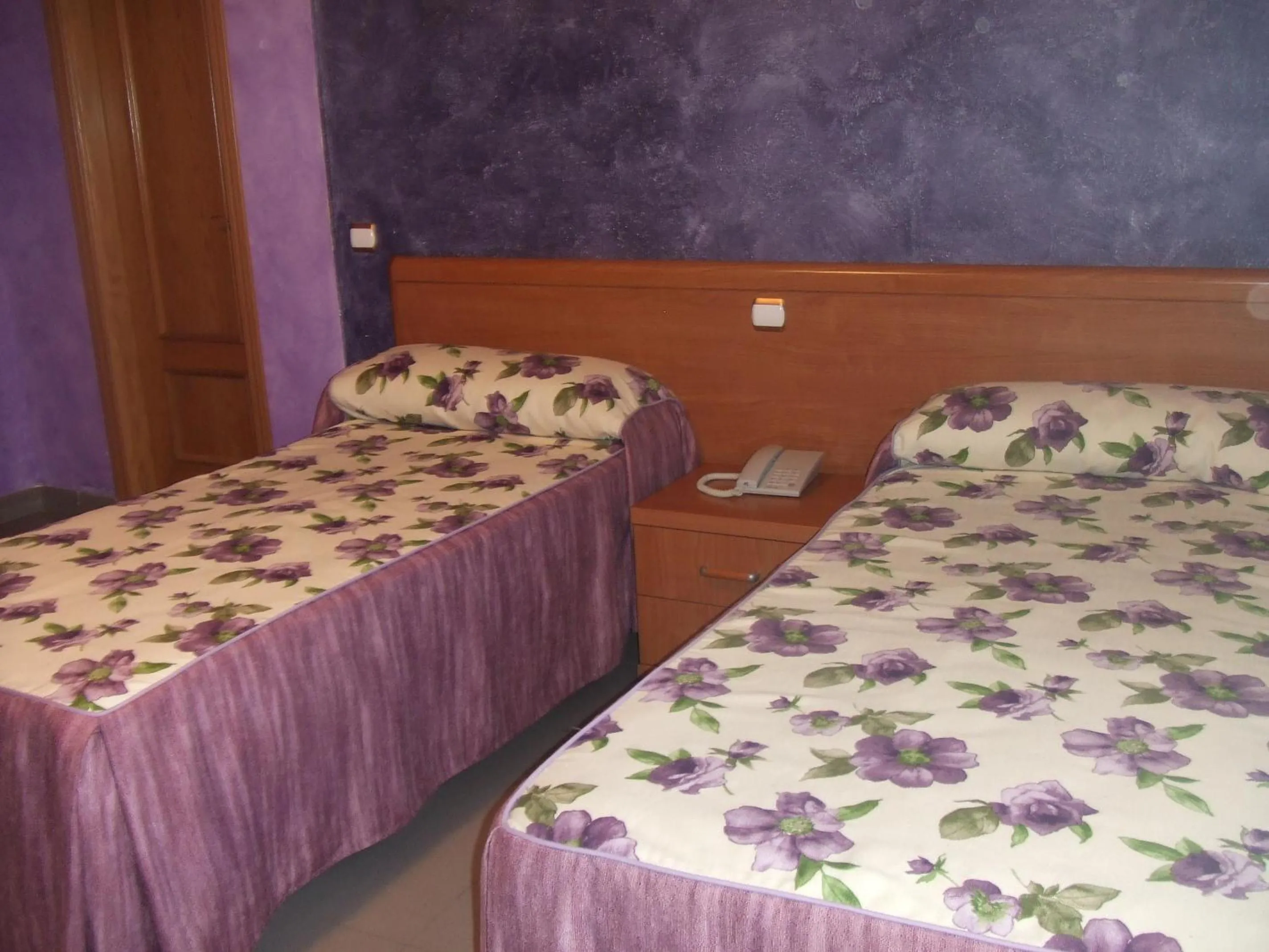 Bed in Hotel Vadorrey