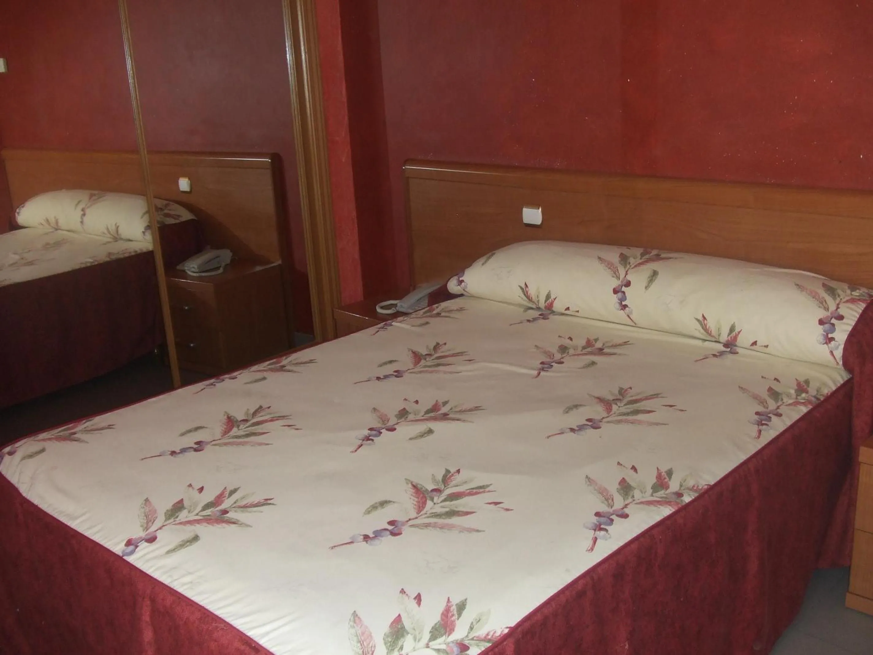 Bed in Hotel Vadorrey