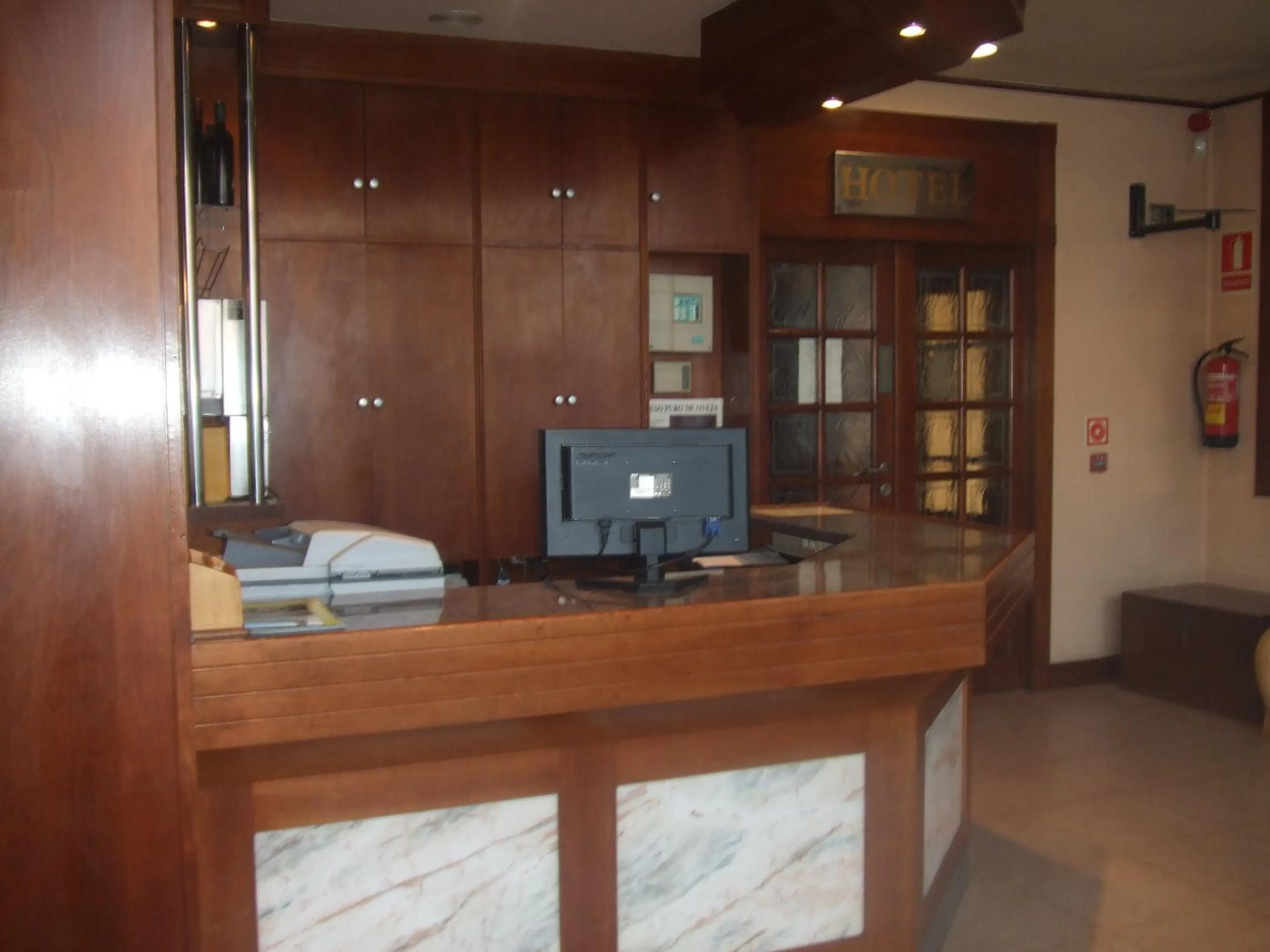 Lobby or reception in Hotel Vadorrey