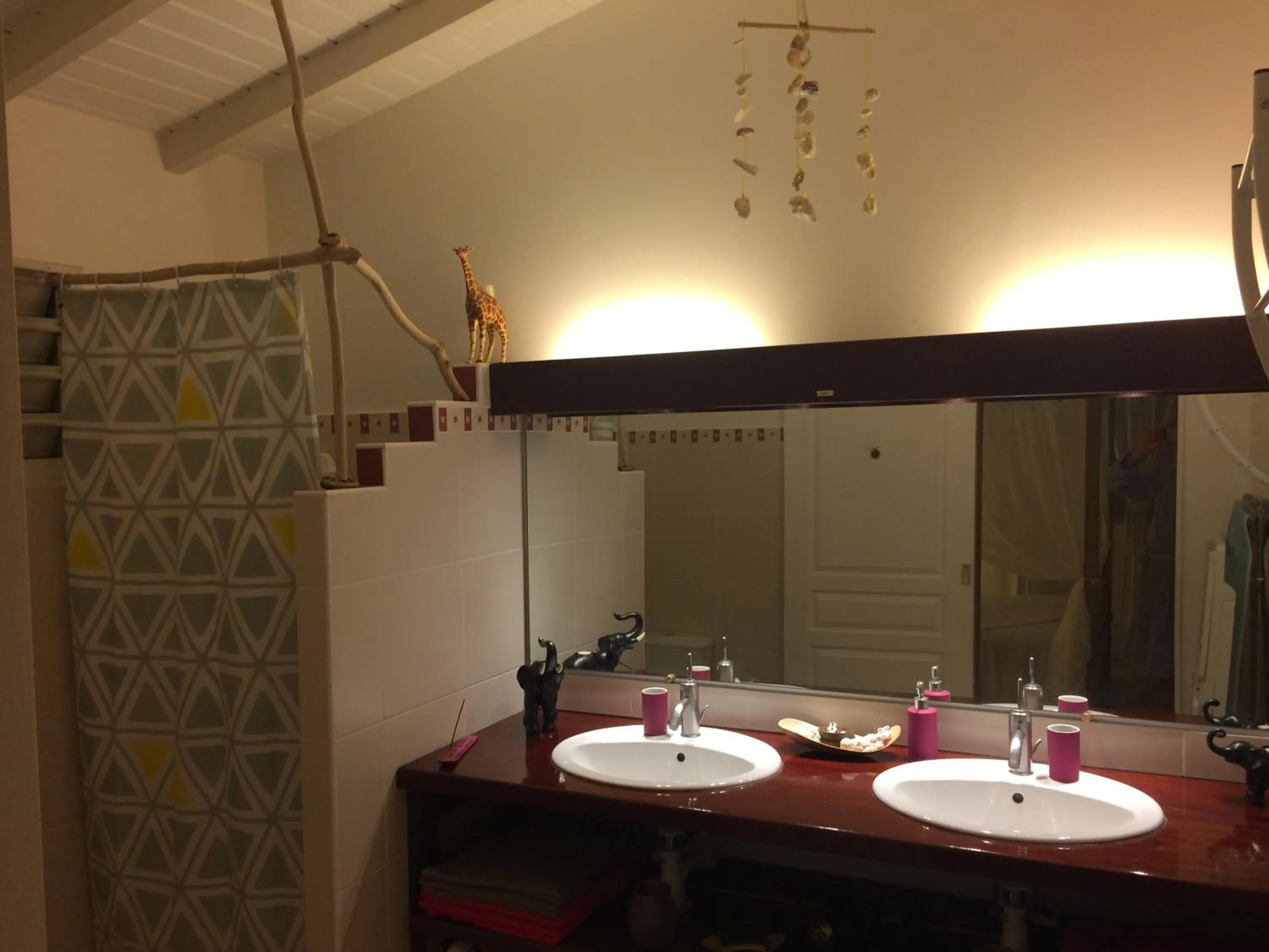 Bathroom in Au Bel'vue chez Sandrine "Gite & Chambre d'hôtes"