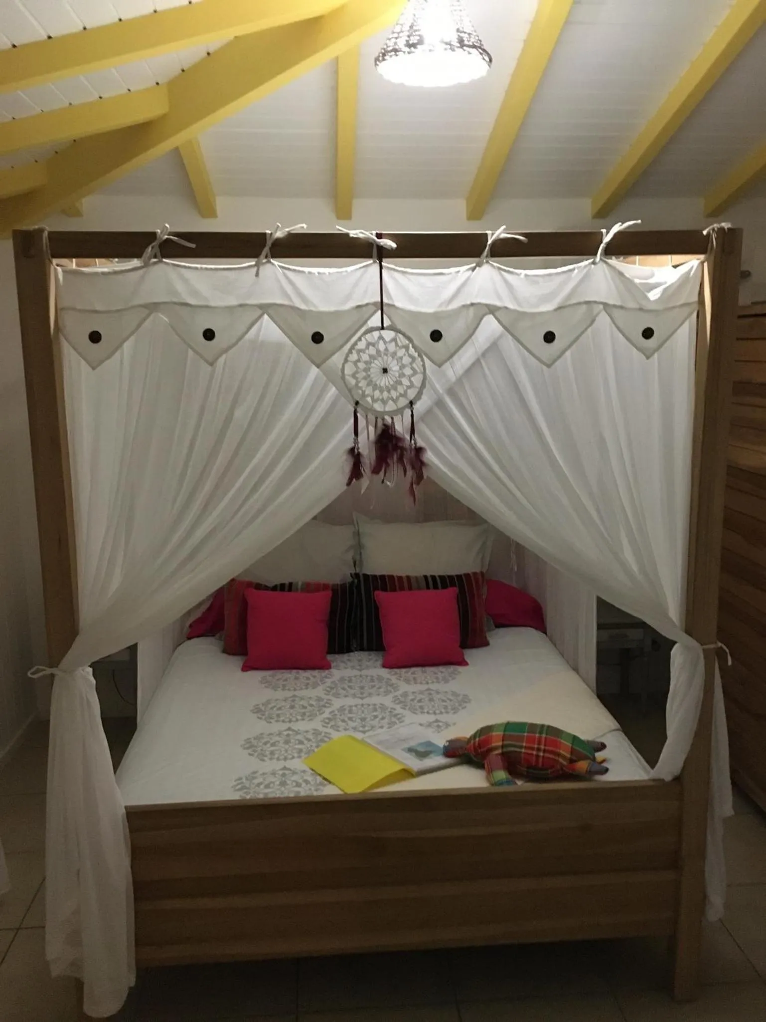 Bed in Au Bel'vue chez Sandrine "Gite & Chambre d'hôtes"