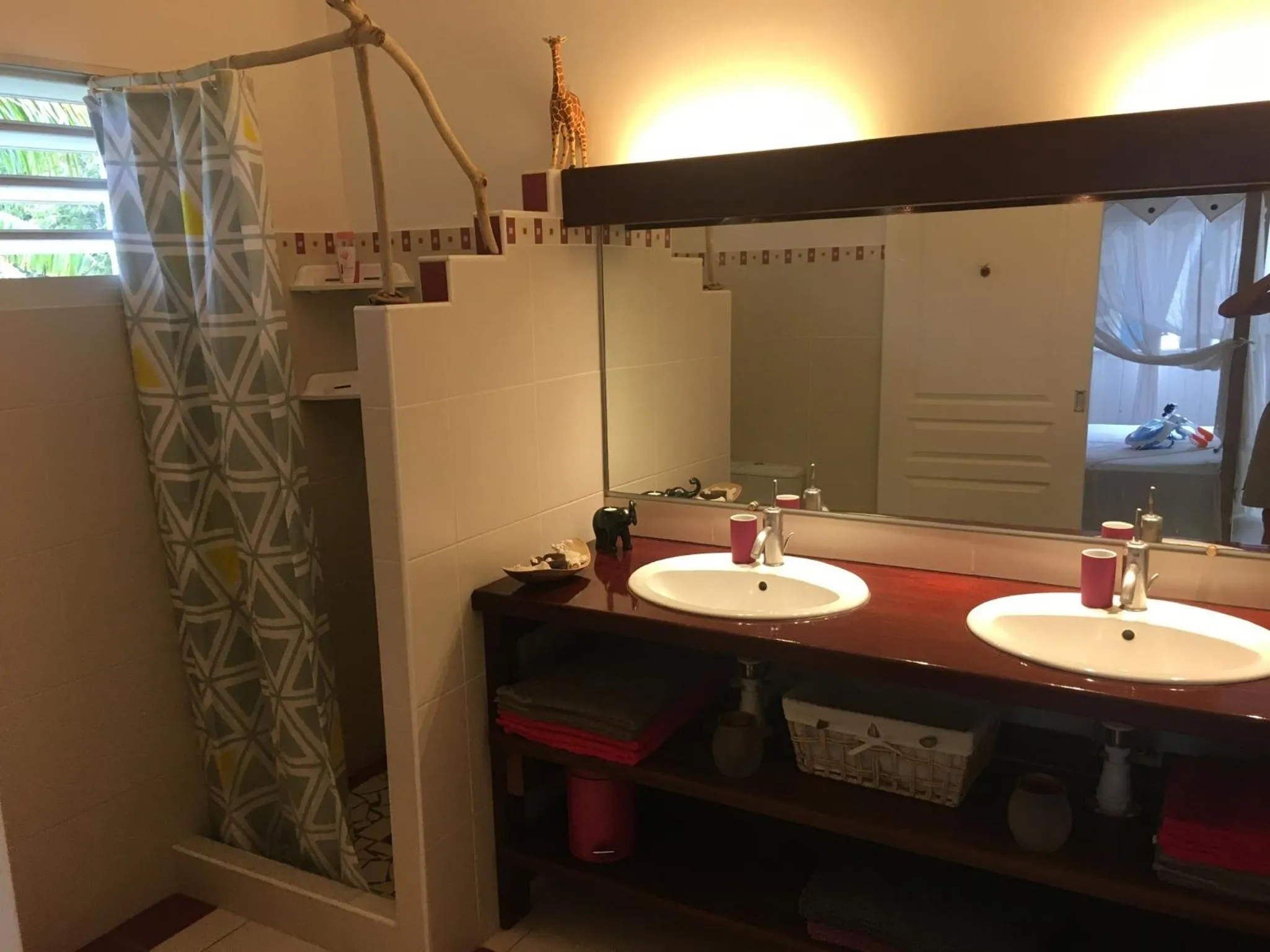 Bathroom in Au Bel'vue chez Sandrine "Gite & Chambre d'hôtes"