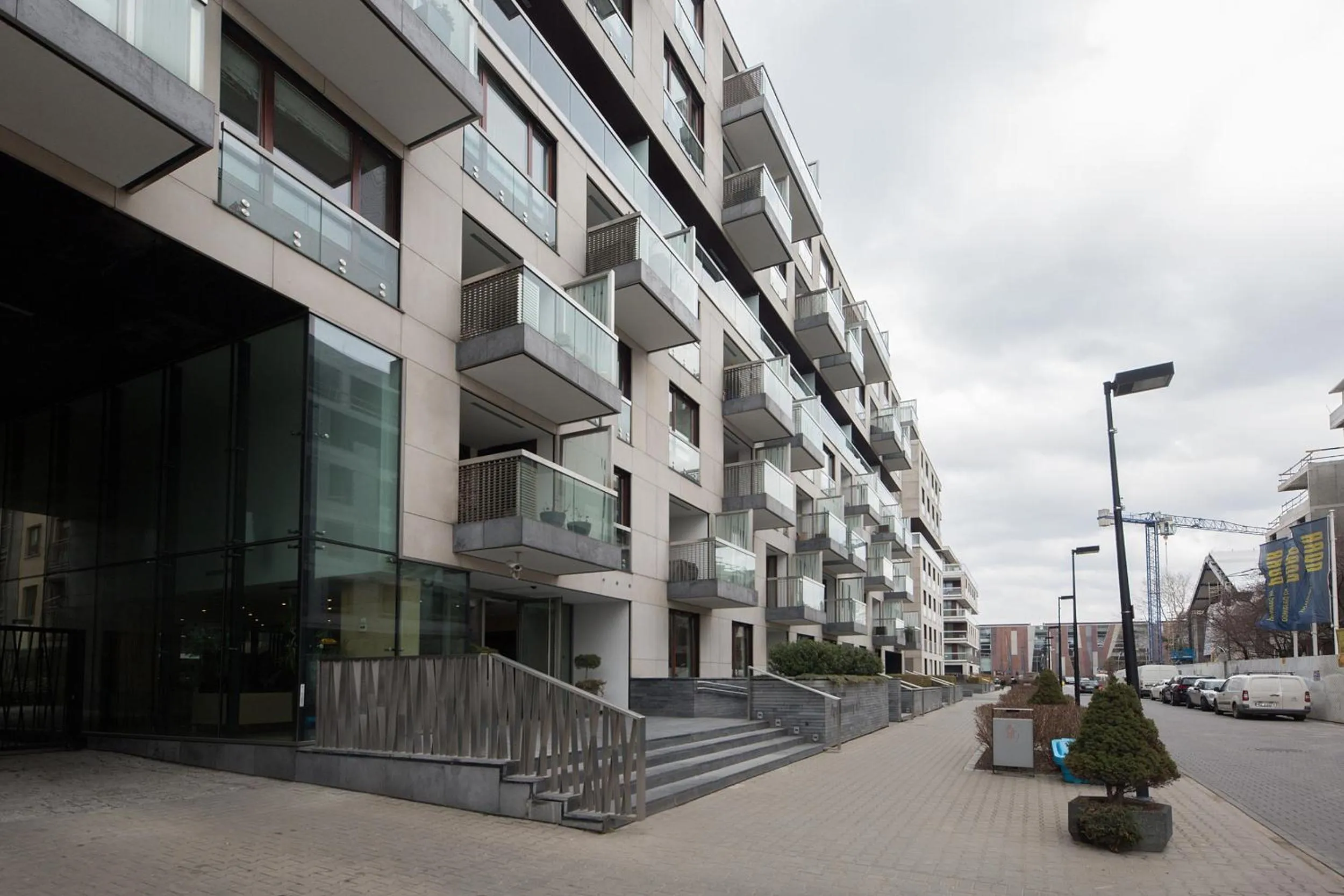 Facade/entrance in ShortStayPoland Leszczyńska (B14)