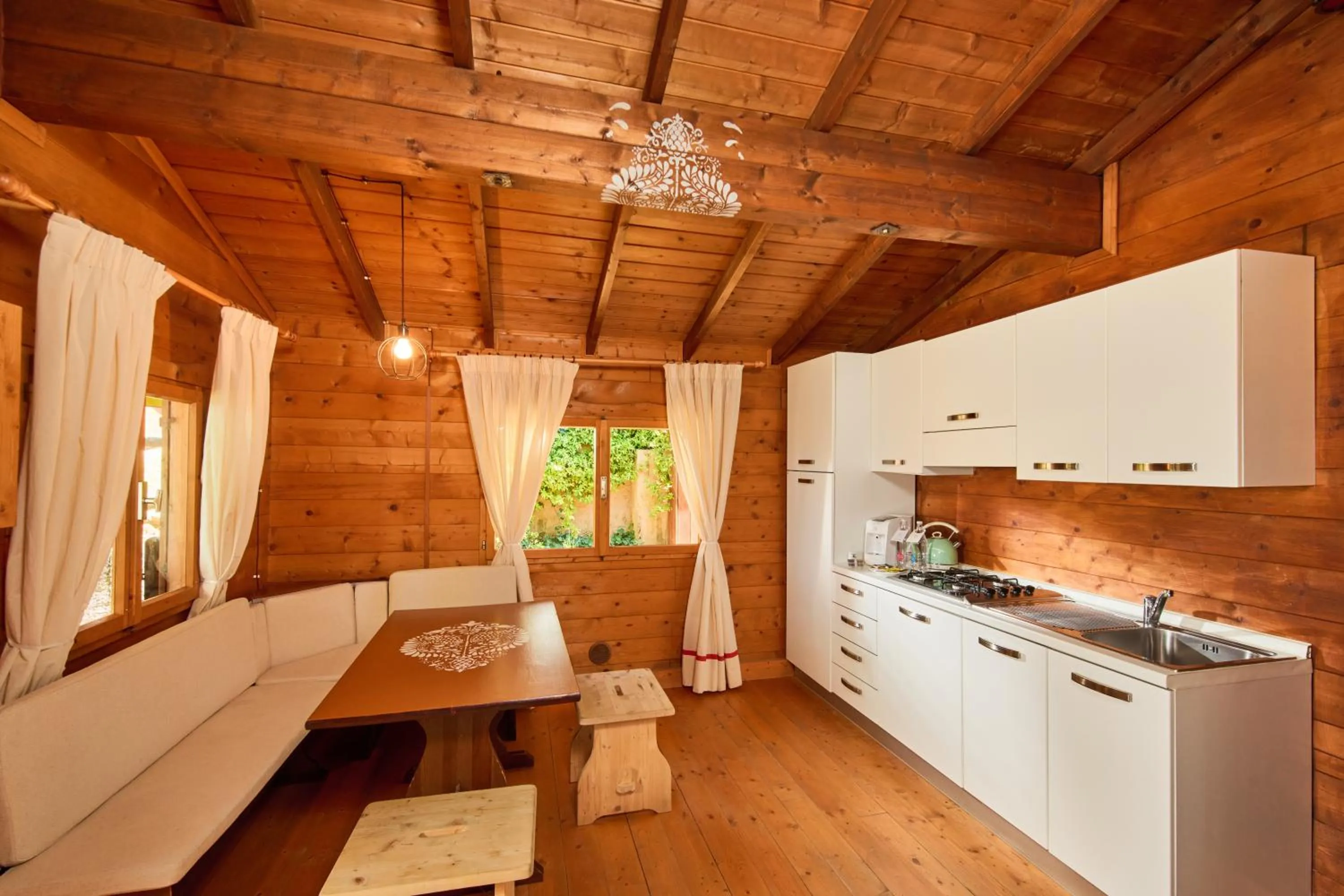 Kitchen or kitchenette in Il Ciocco Hotels