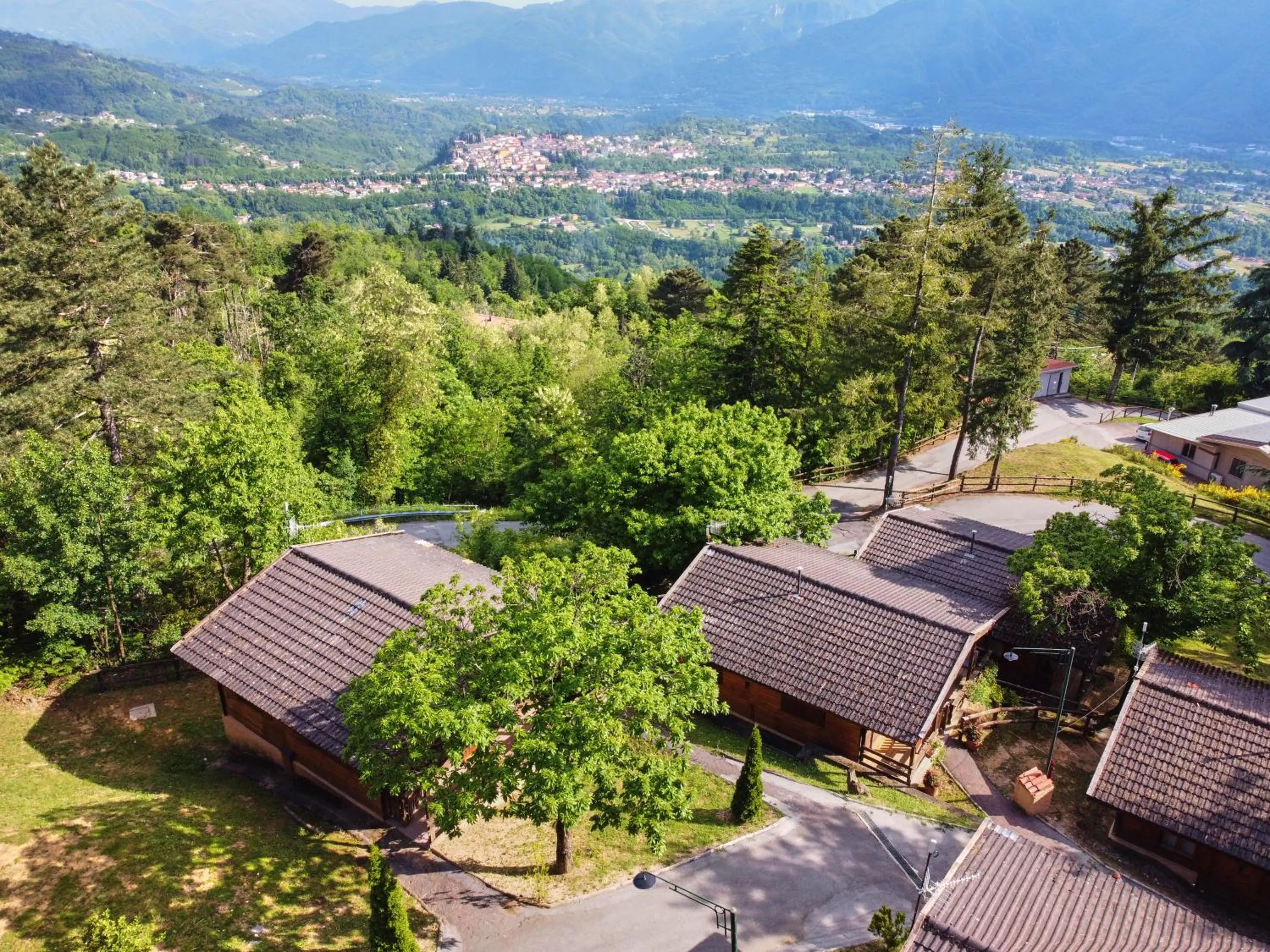 Bird's eye view in Il Ciocco Hotels