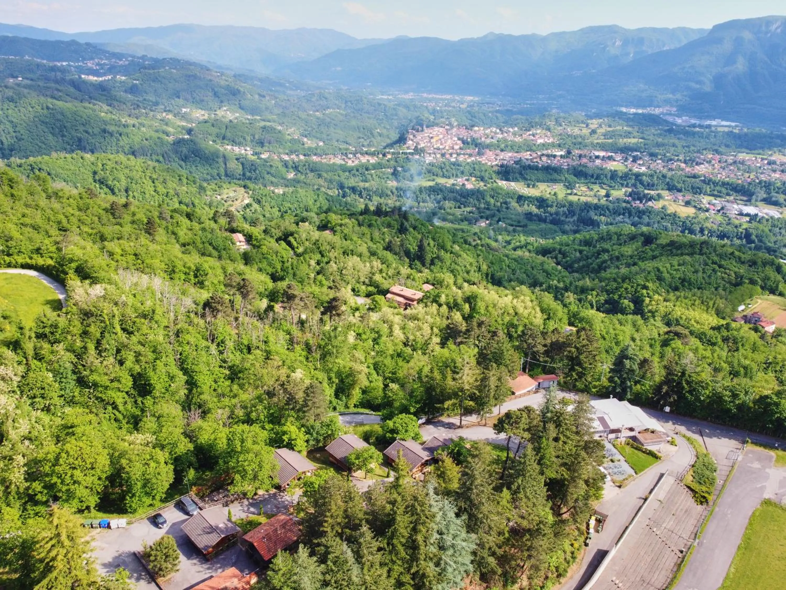 Bird's eye view in Il Ciocco Hotels