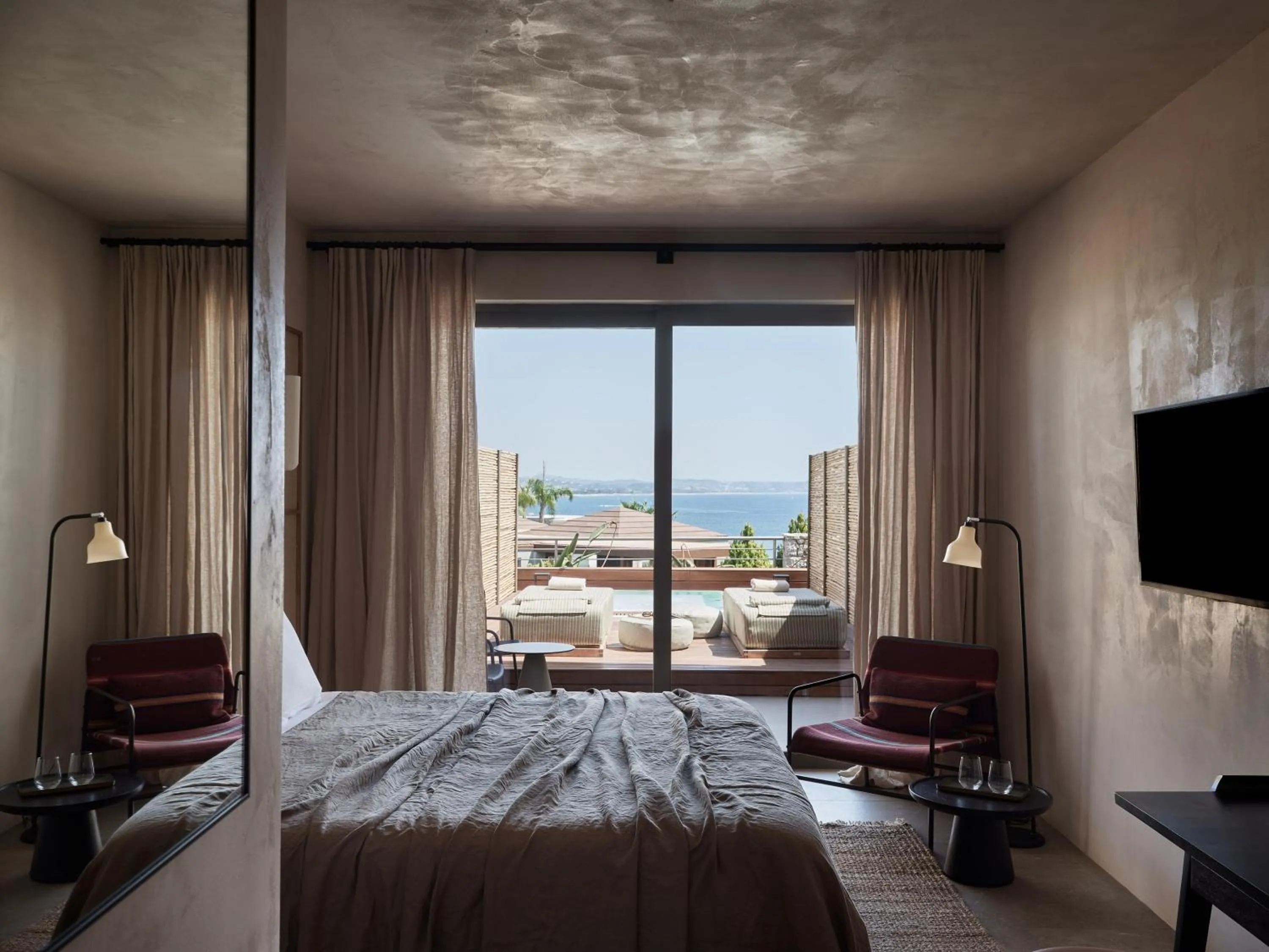 Bed in Port Royal Villas and Spa - Adults Only