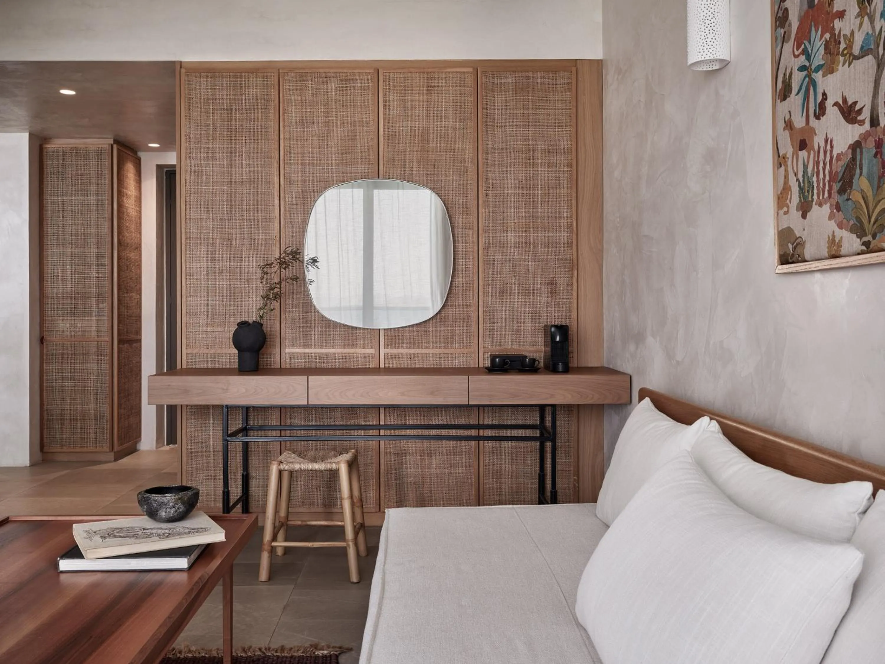 Living room, Bed in Port Royal Villas and Spa - Adults Only