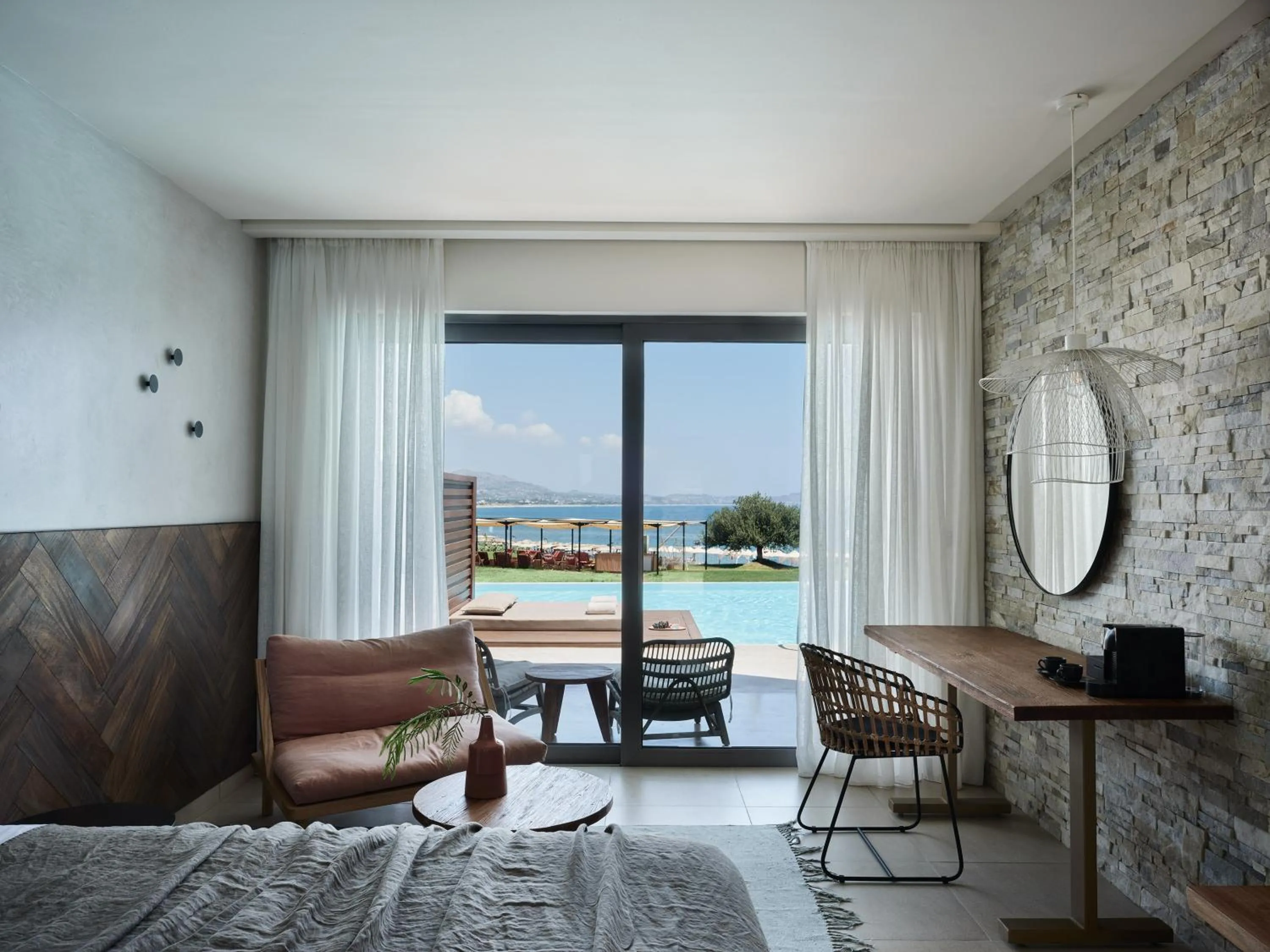 View (from property/room), Bed in Port Royal Villas and Spa - Adults Only