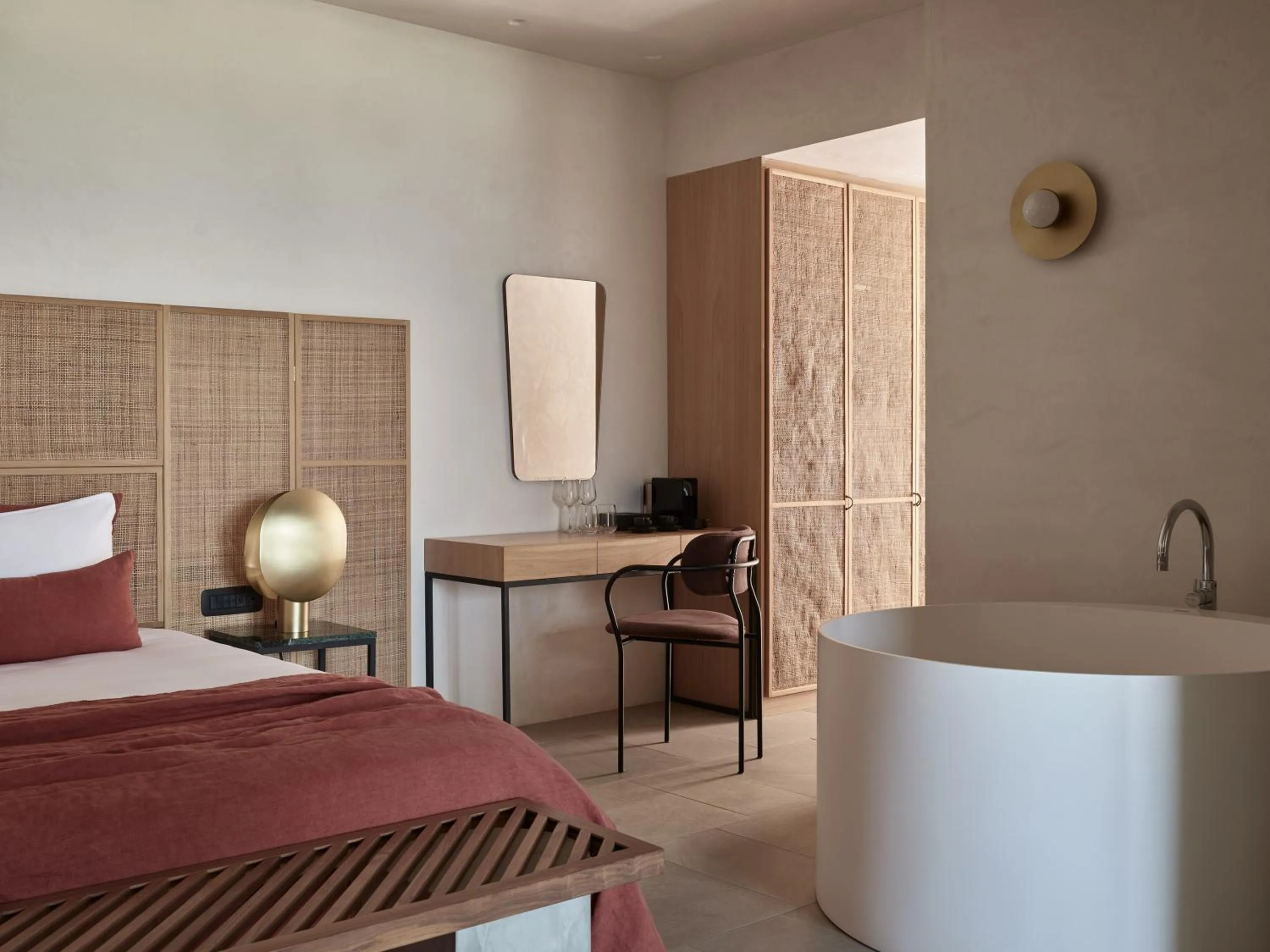 Bathroom, Bed in Port Royal Villas and Spa - Adults Only