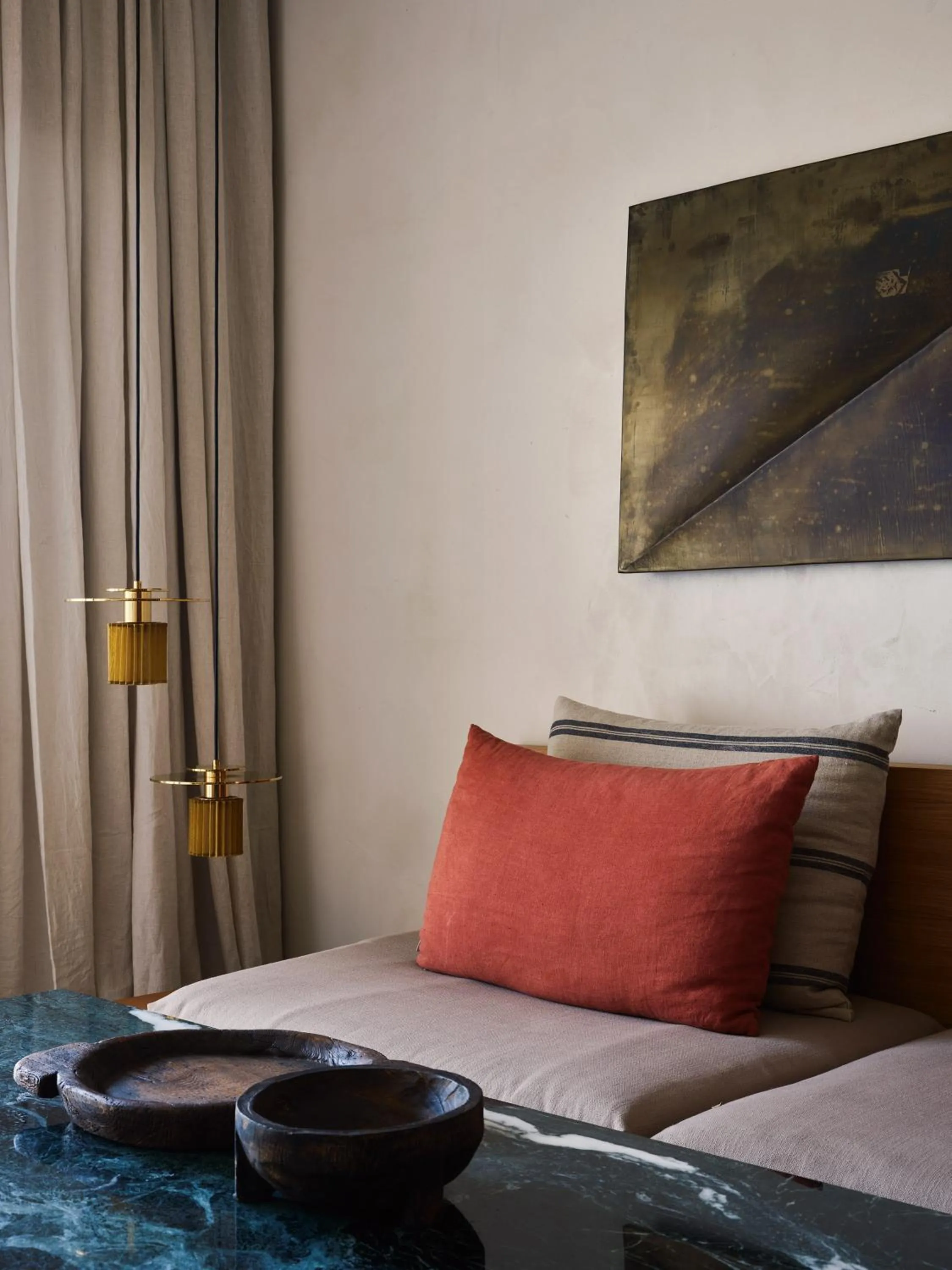 Decorative detail, Bed in Port Royal Villas and Spa - Adults Only