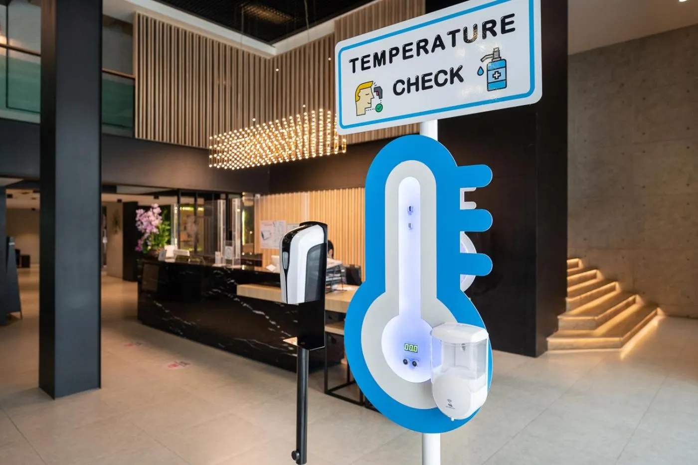 Lobby or reception in Loft Bangkok Hotel