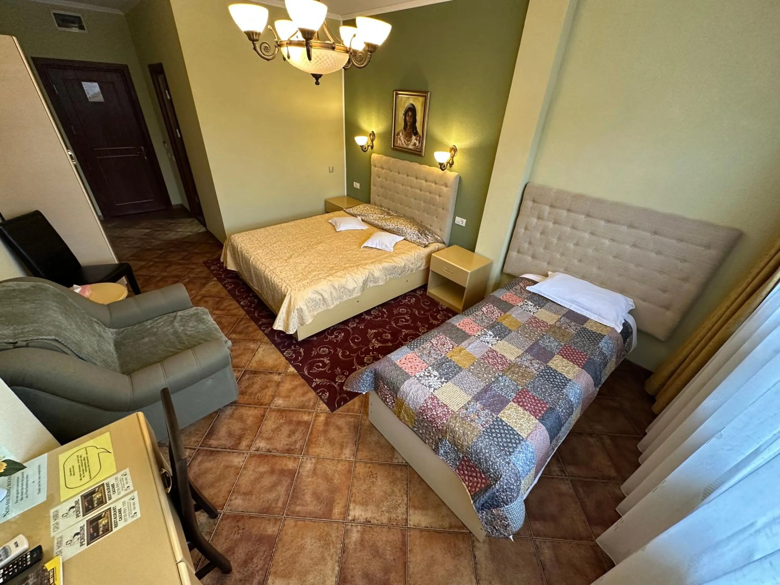 Bed in Casa Maria Arges