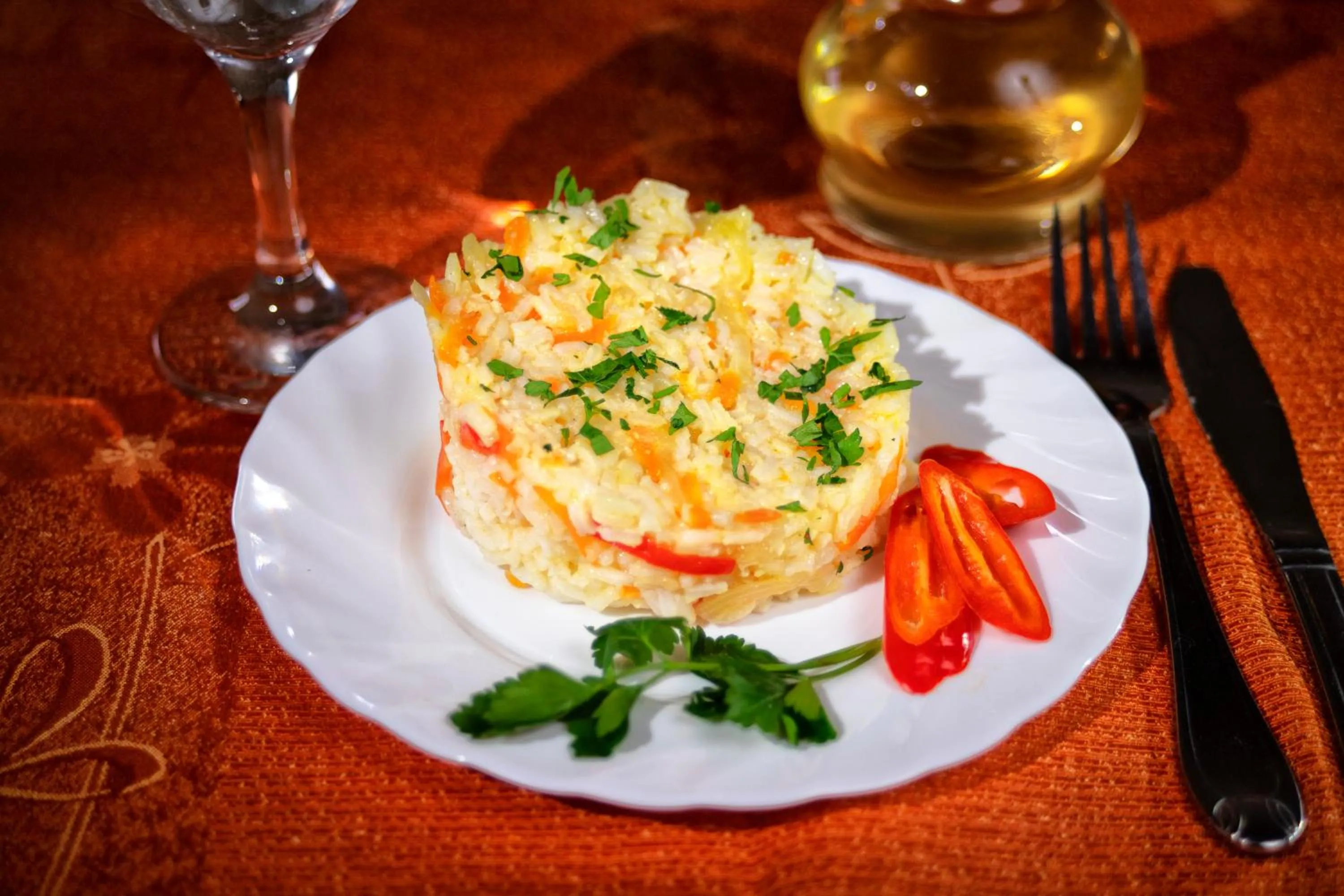 Food in Casa Maria Arges