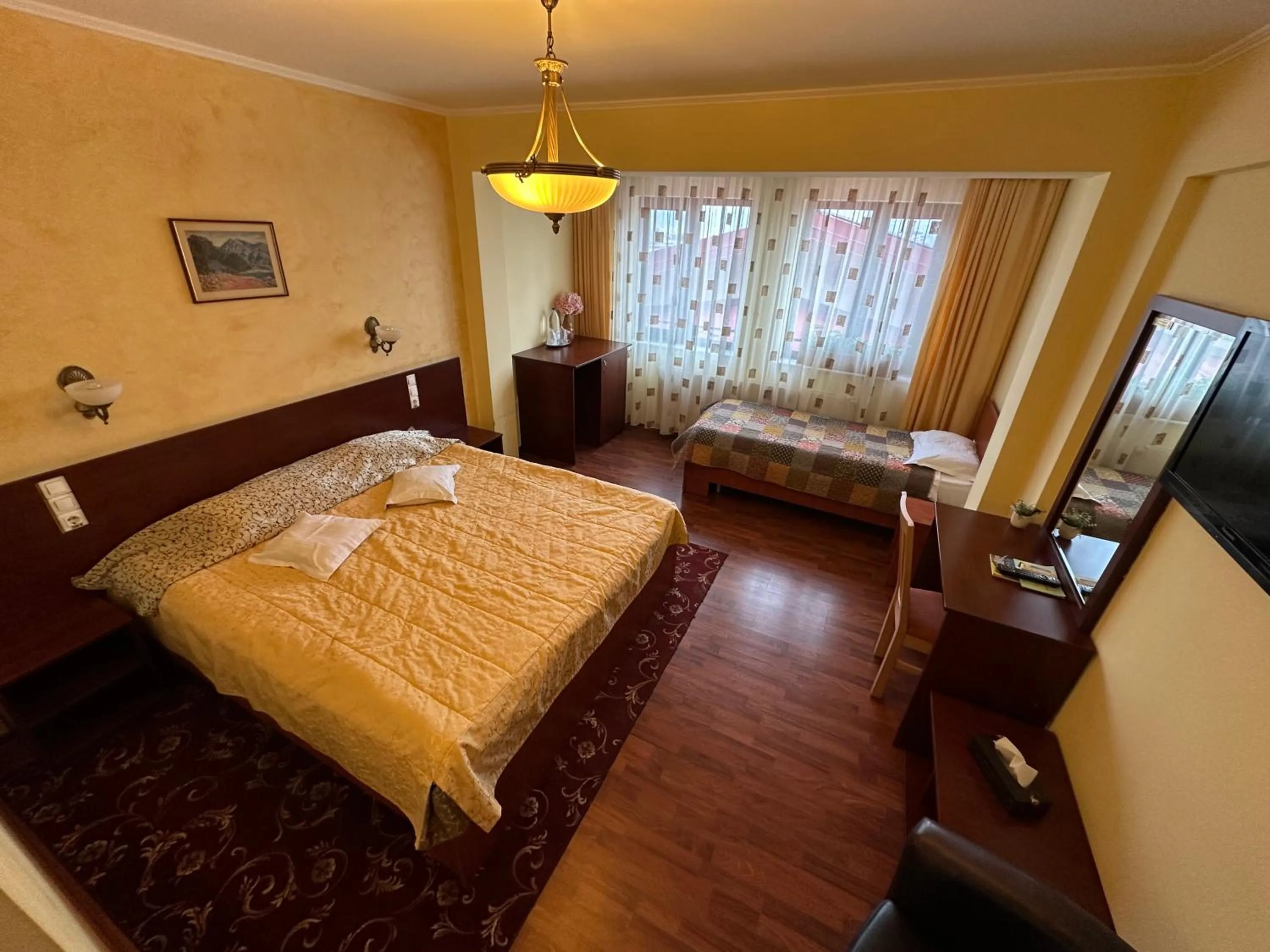 Bed in Casa Maria Arges