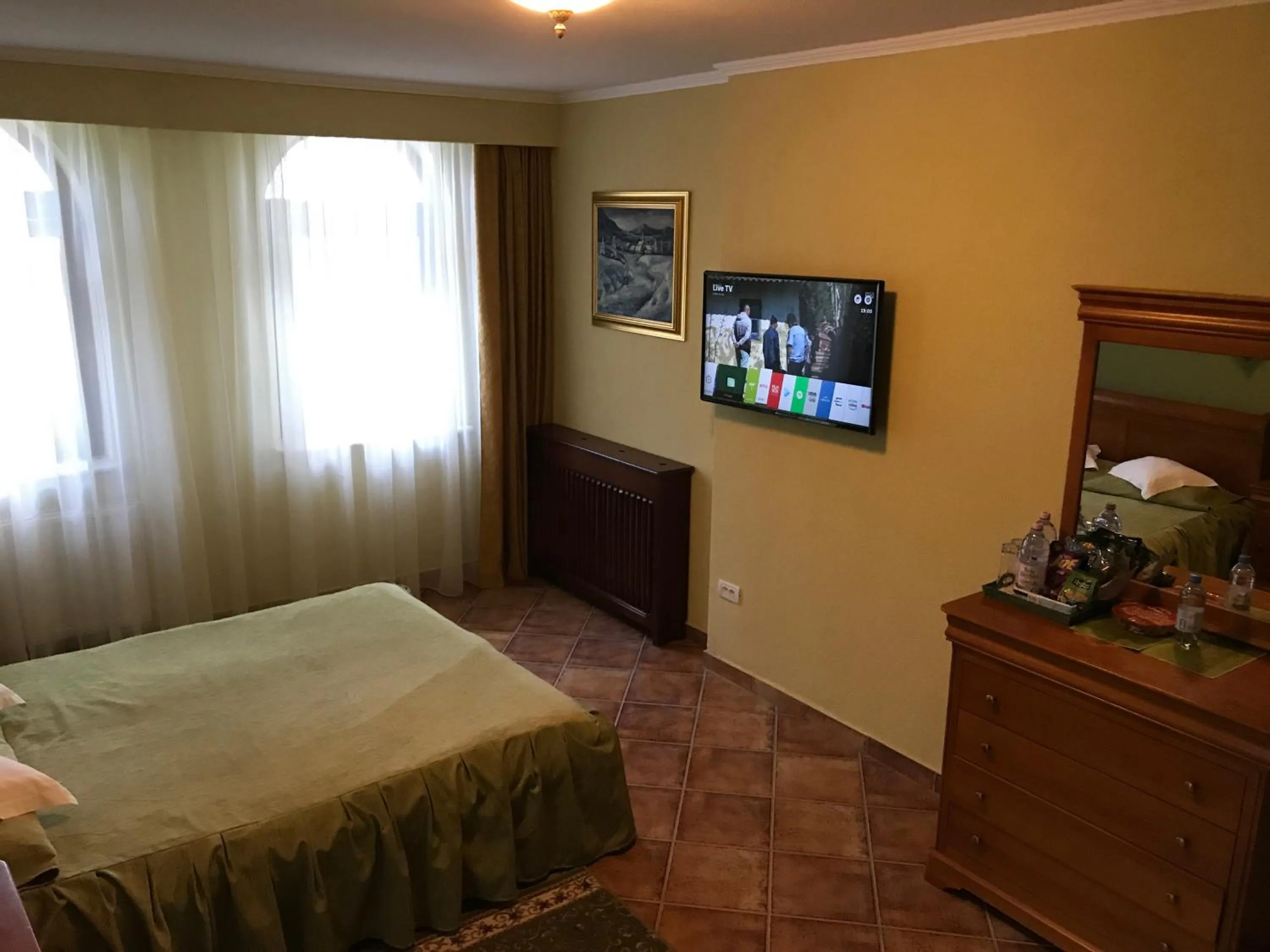 Bedroom, Bed in Casa Maria Arges
