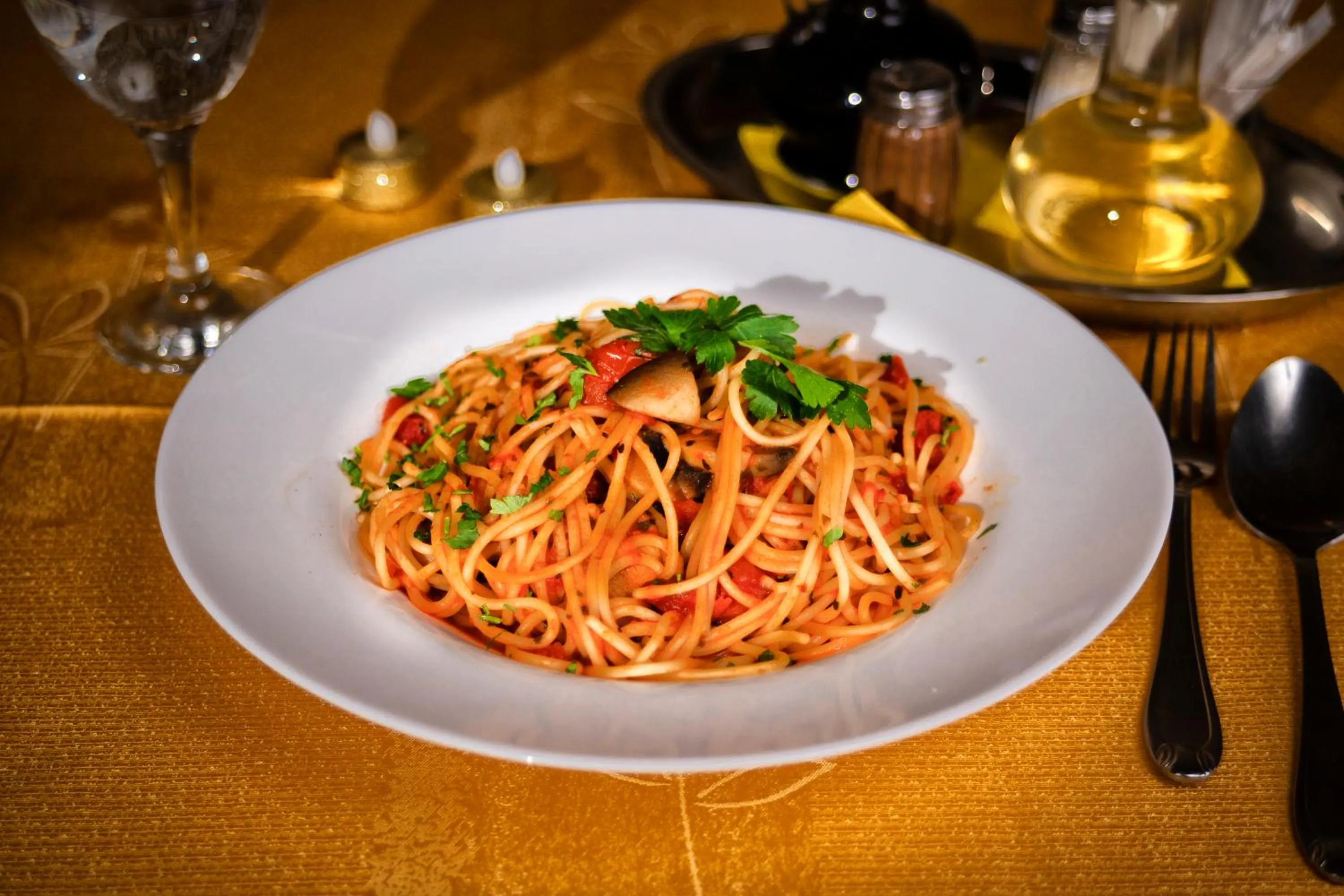 Food and drinks in Casa Maria Arges