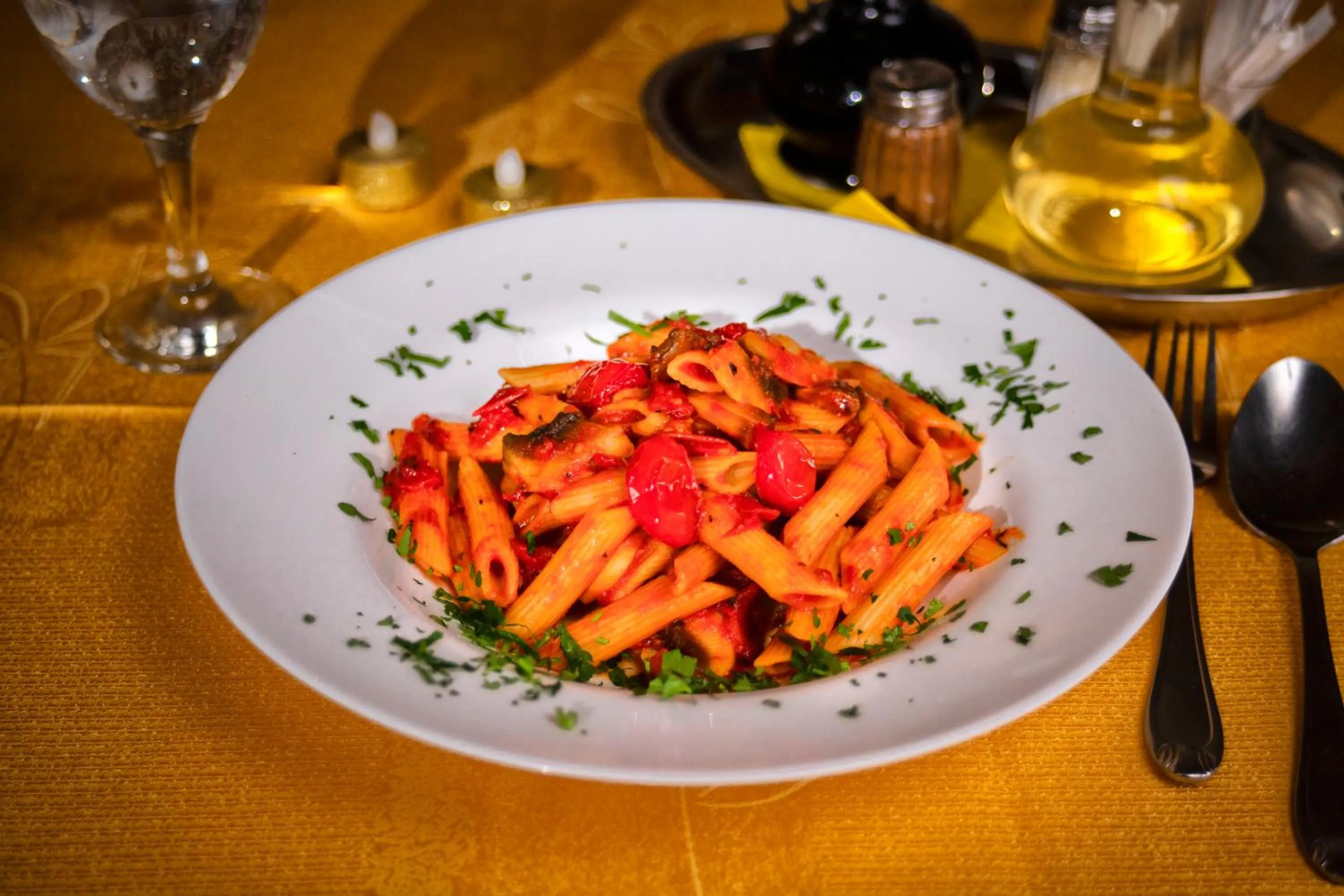 Food close-up in Casa Maria Arges