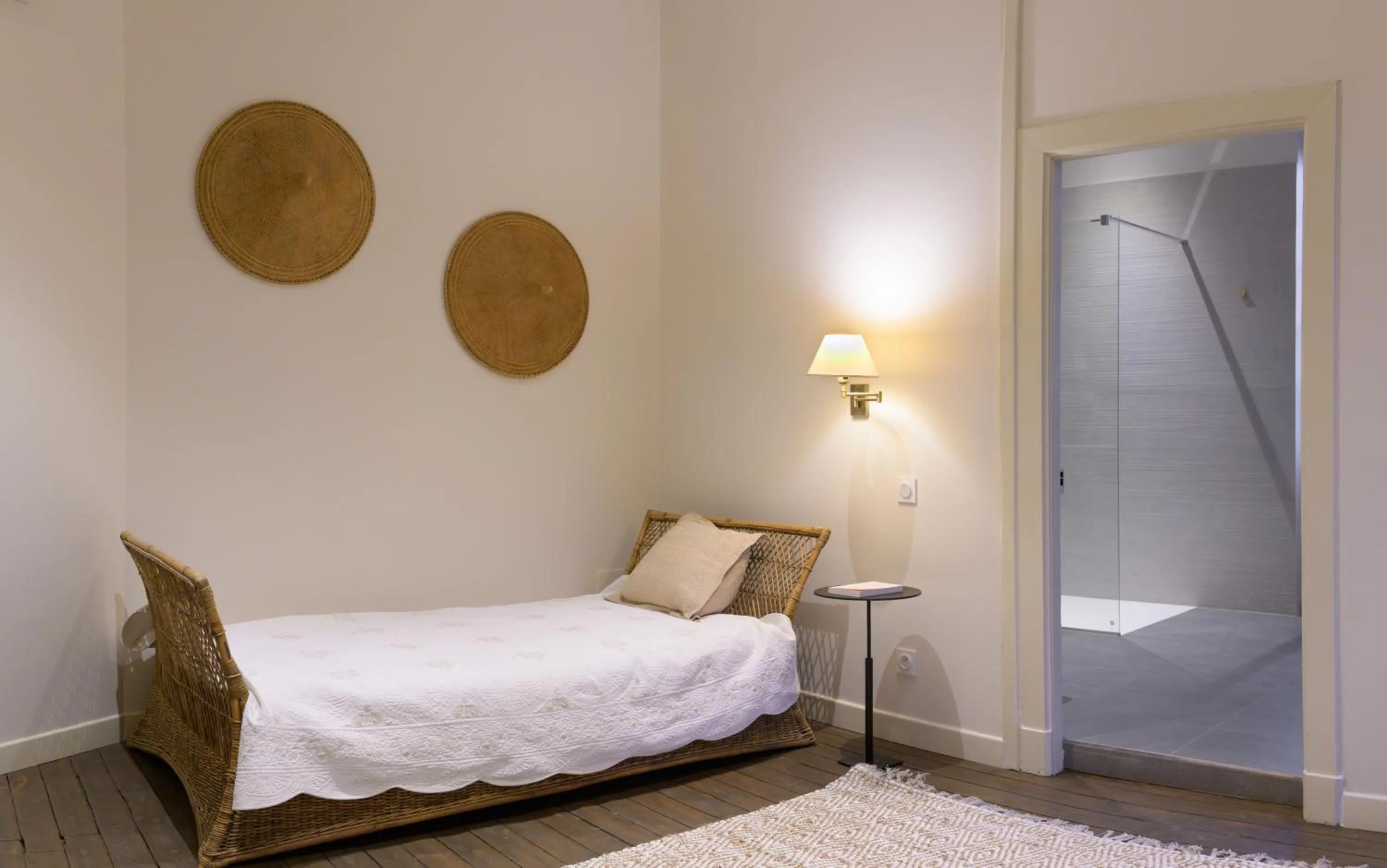 Bed in Couvent de la Salette & Spa