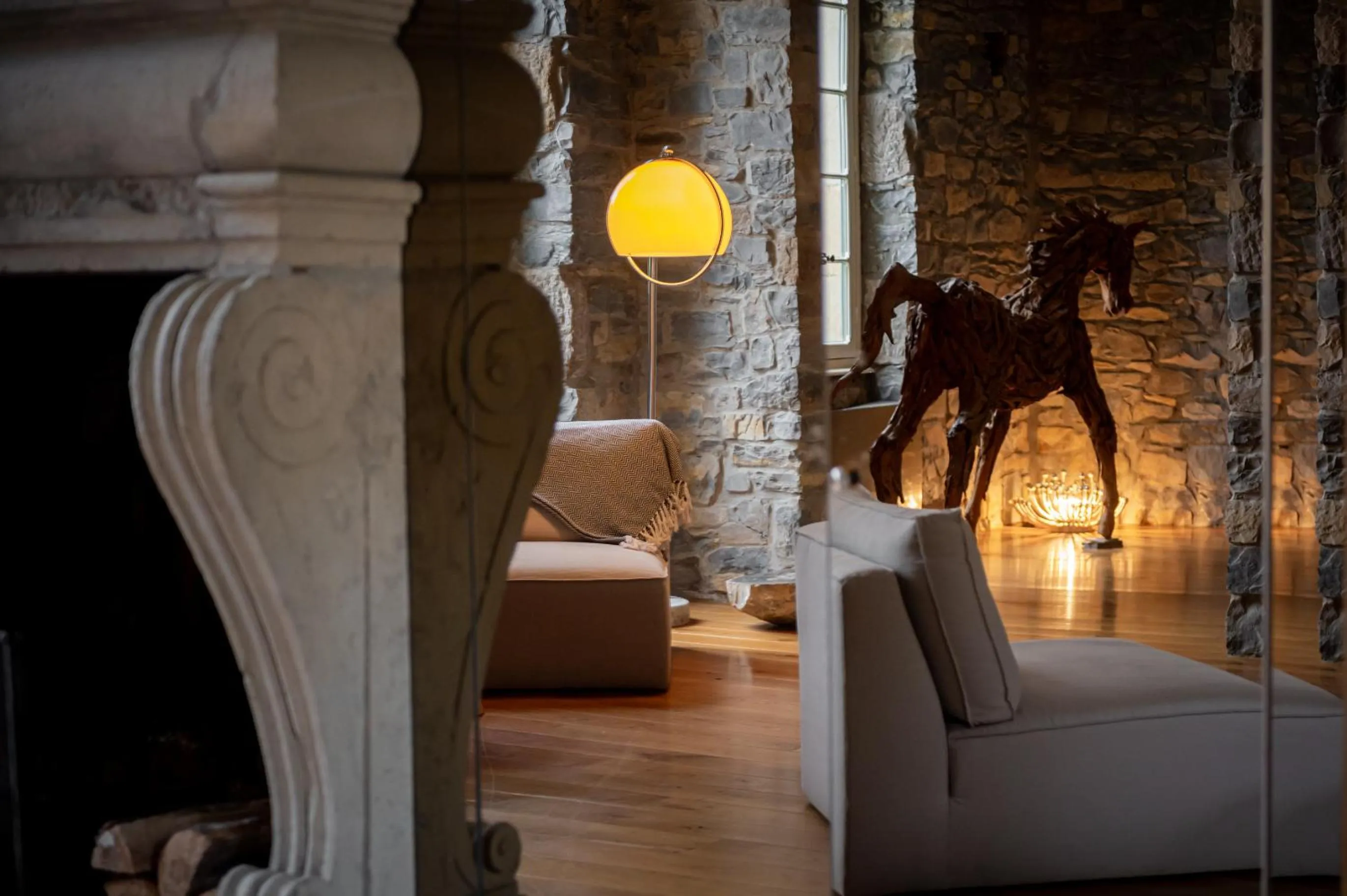 Lounge or bar in Couvent de la Salette & Spa