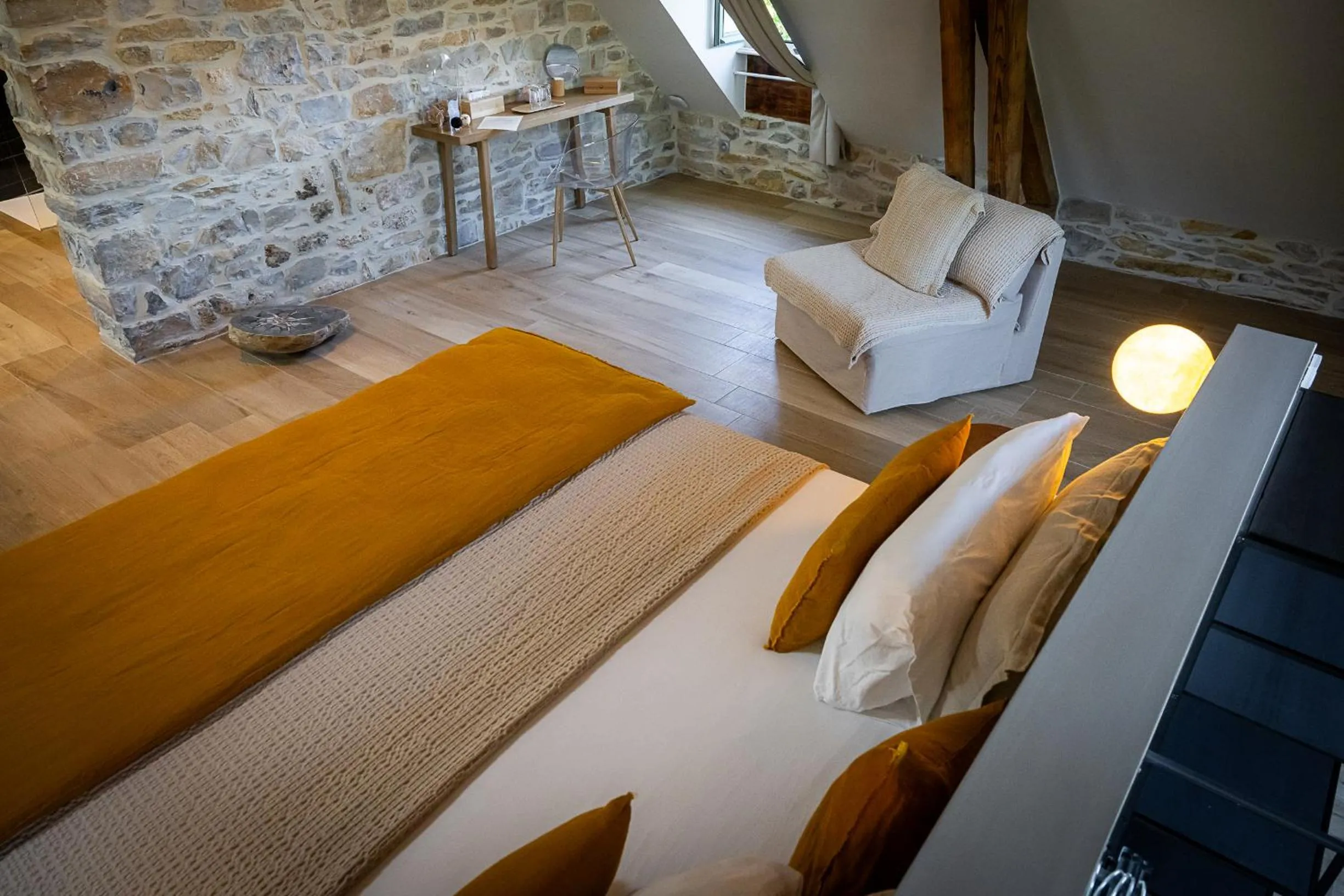 Bed in Couvent de la Salette & Spa