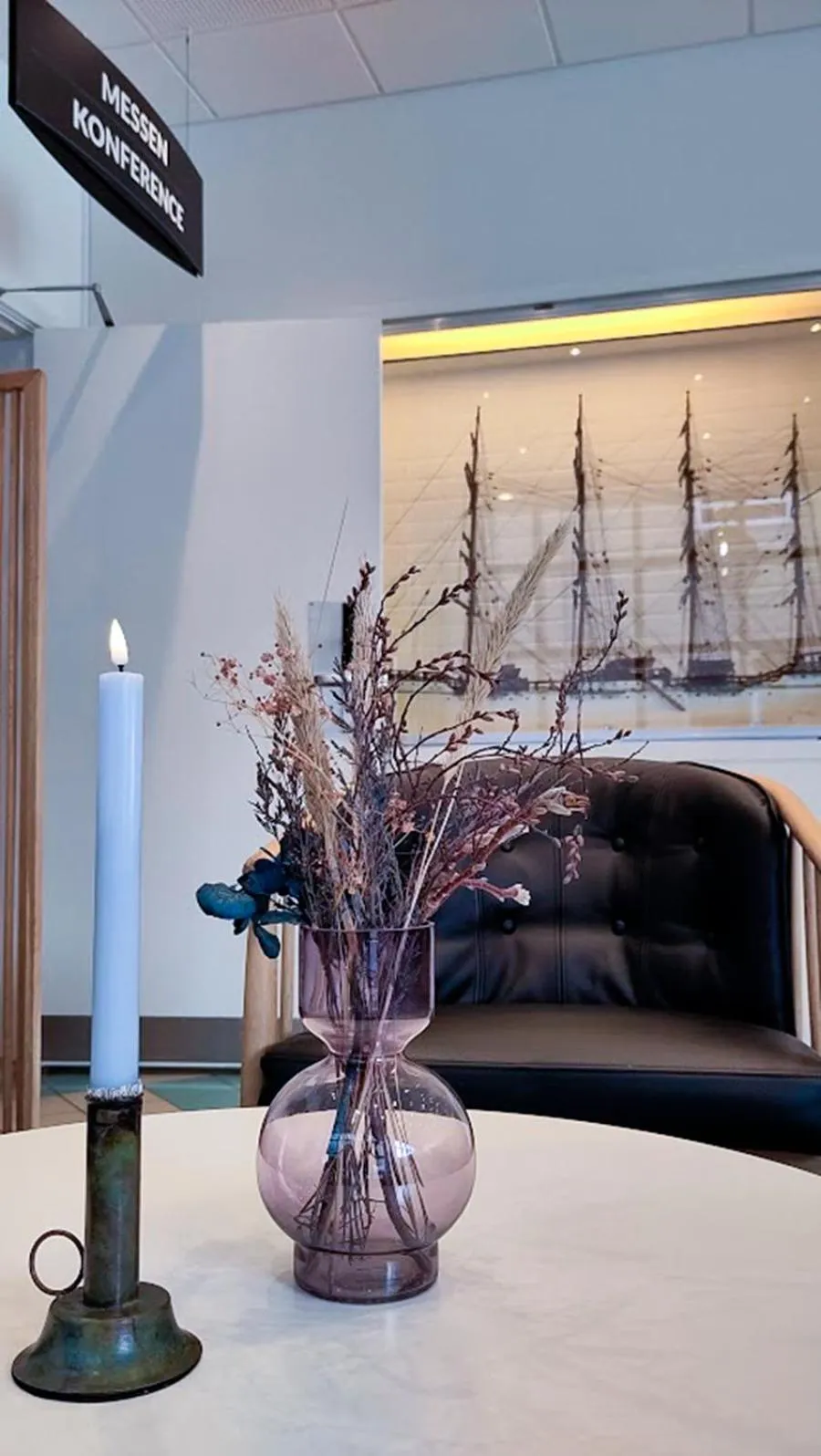 Lounge or bar in Hotel Frederikshavn