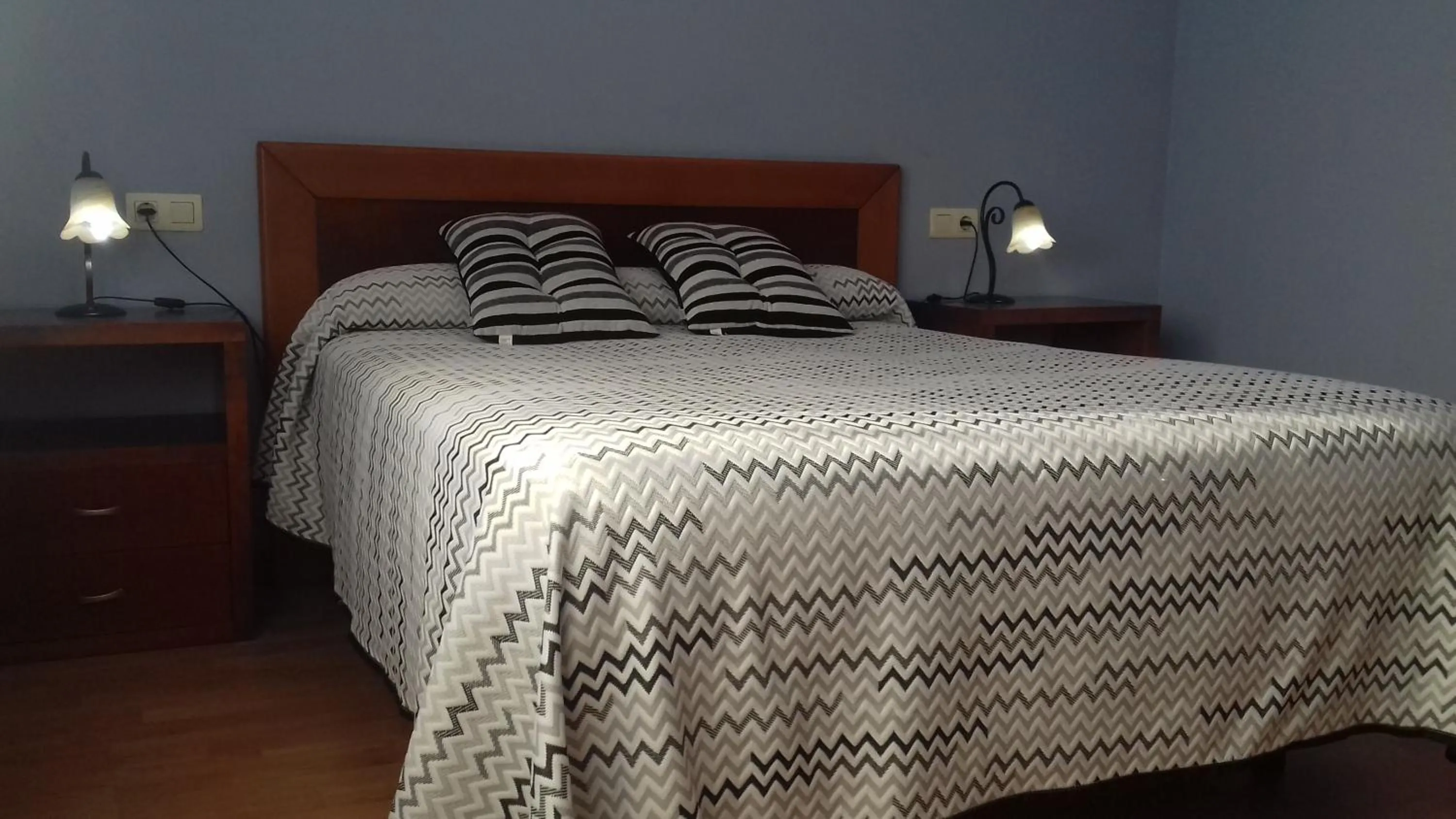 Bed in Hotel Brisas del Sella