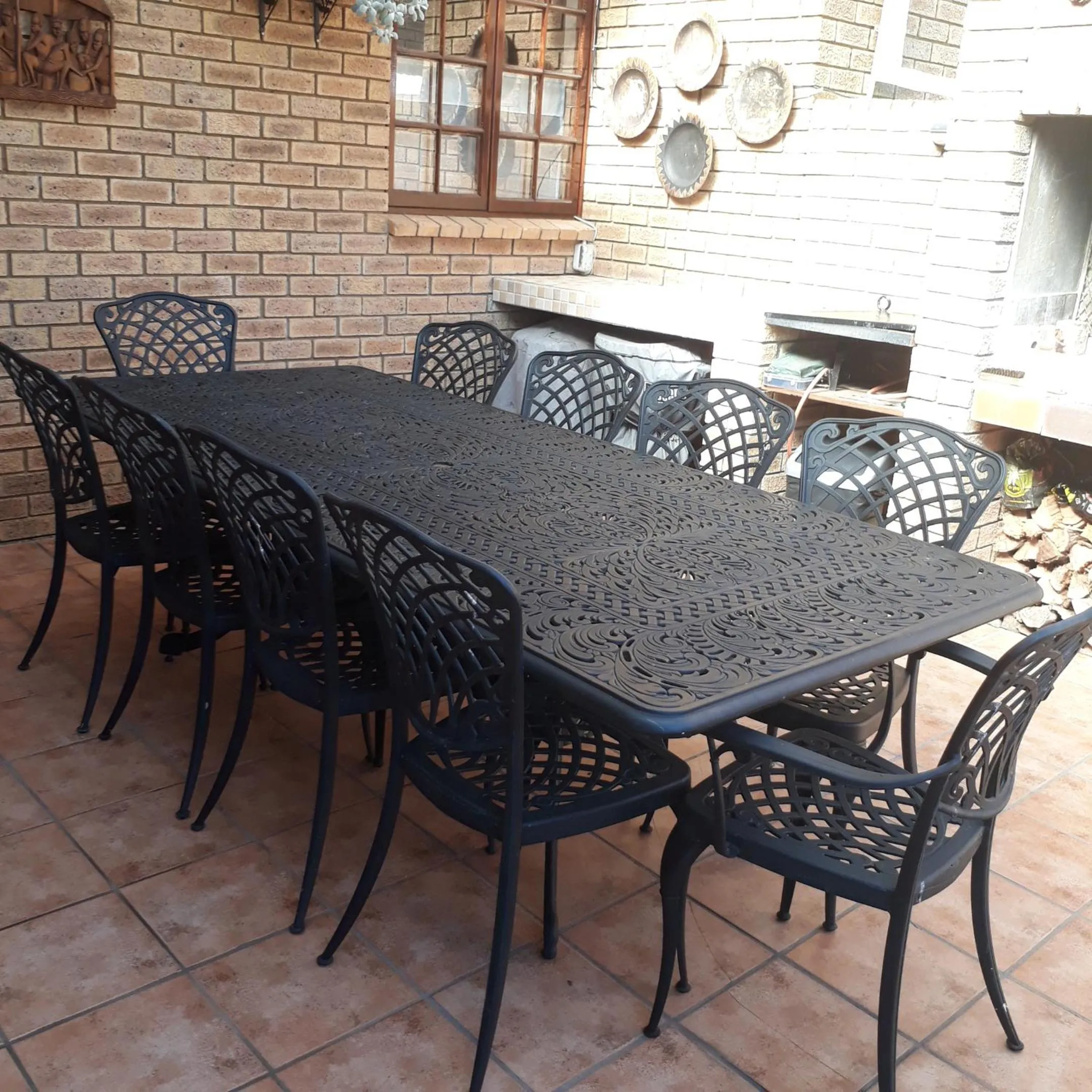 Patio in Bayside Lodge Garden Route B&B