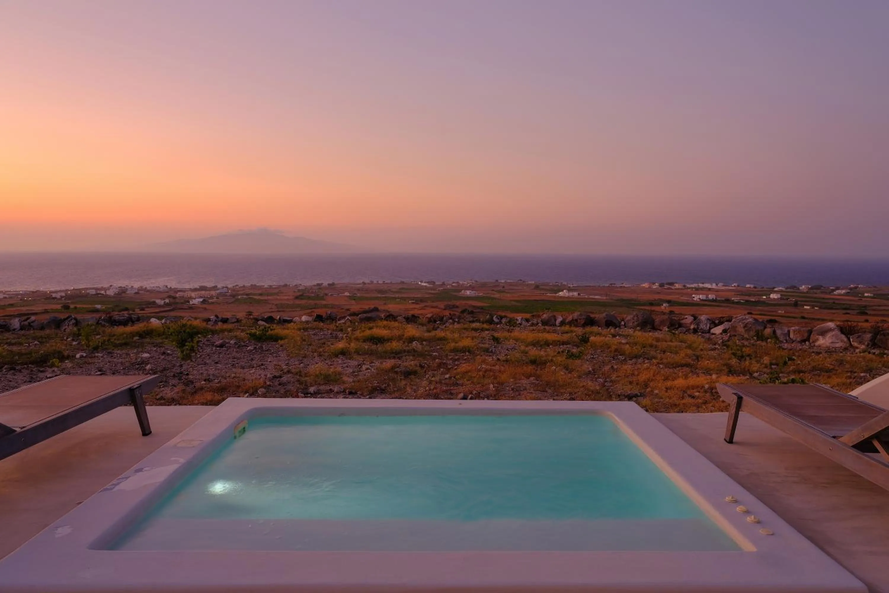 Pool view in Aplada Suites
