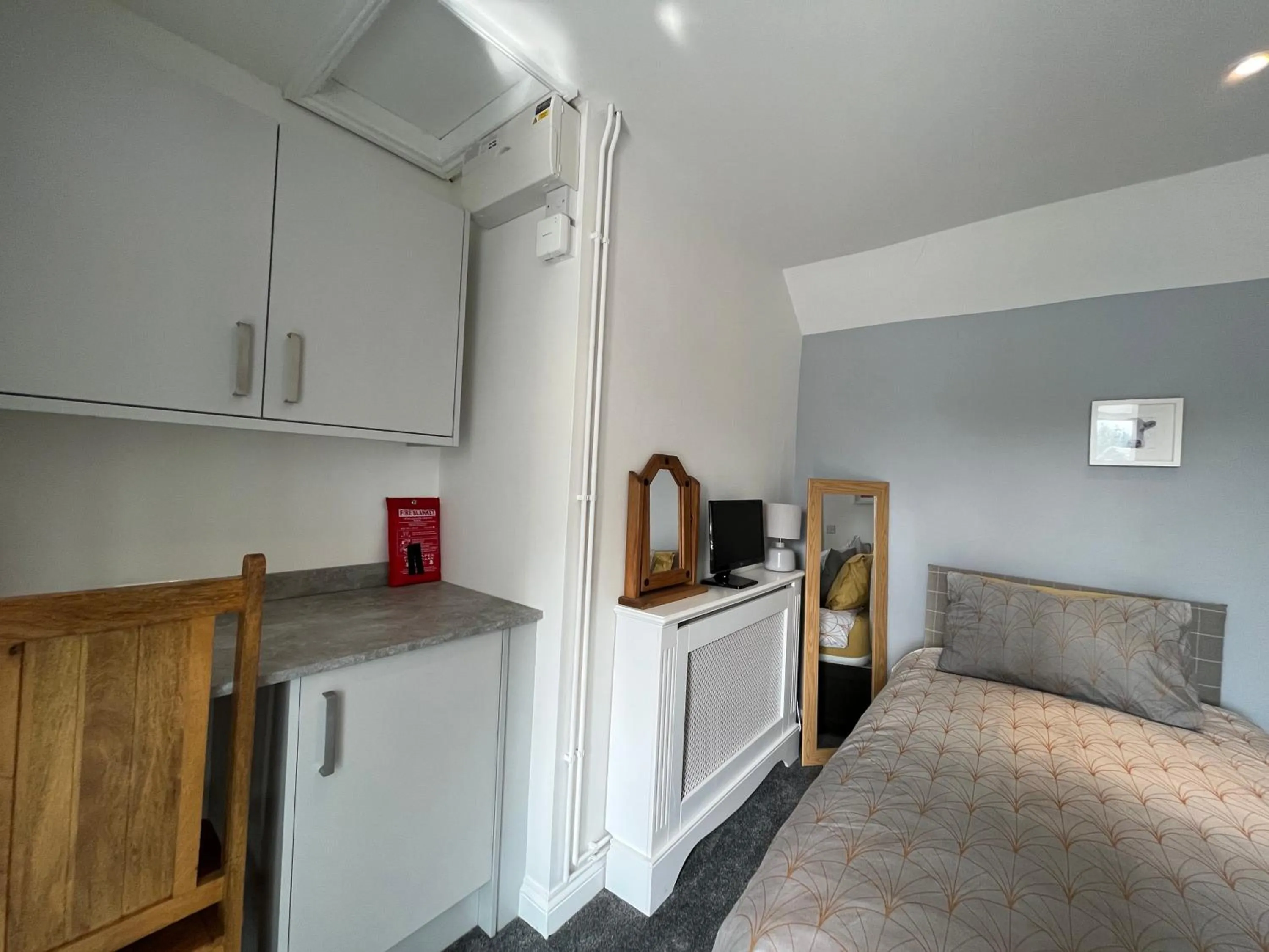 Bed in The Ship Inn - Self Catering Accommodation