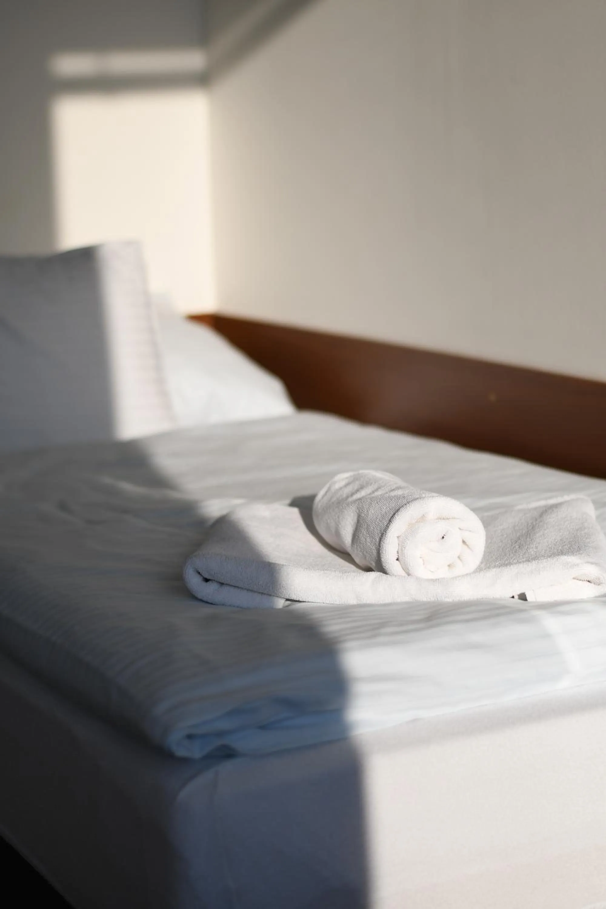 Bed in hotel Dobruška