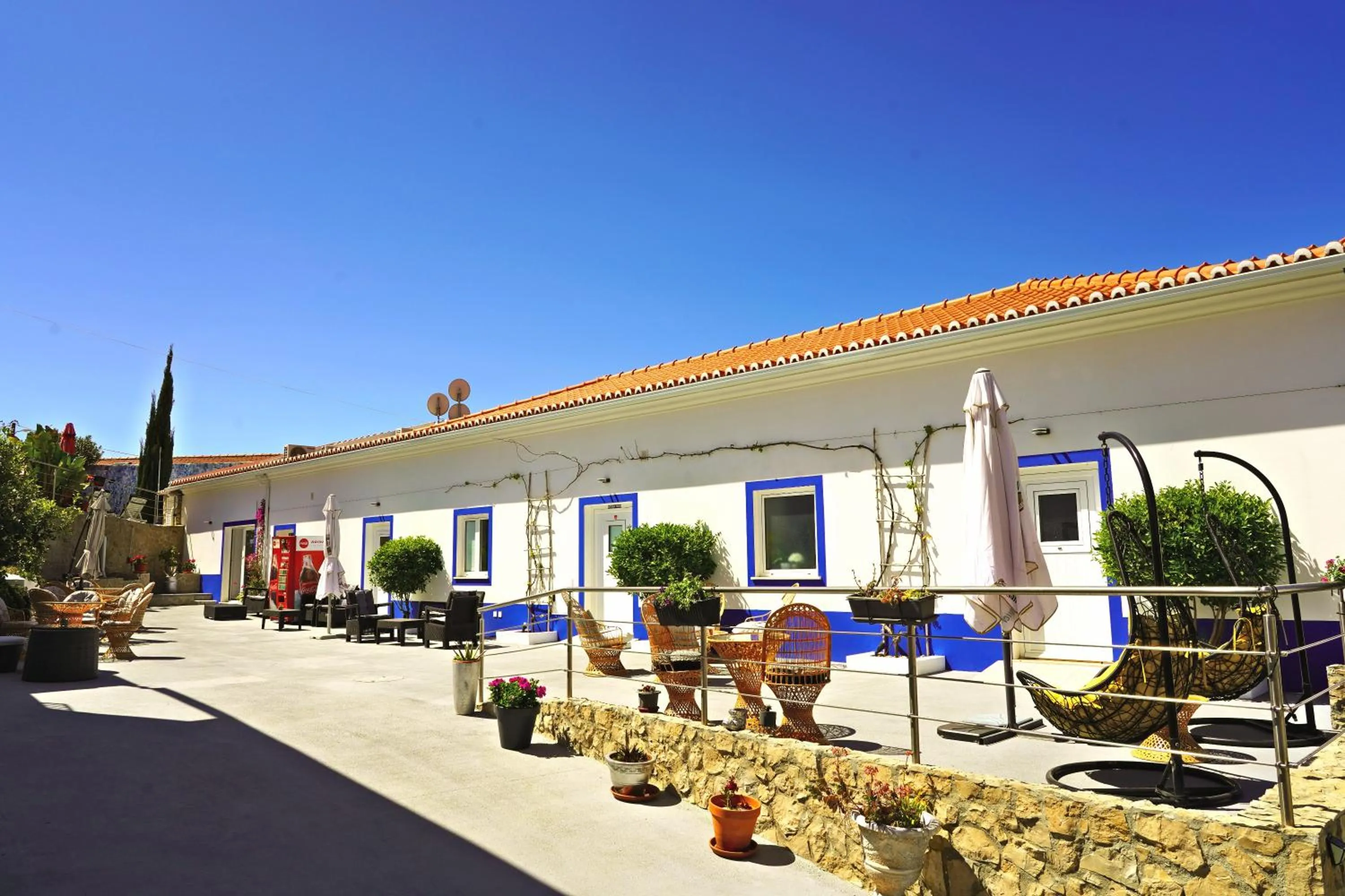 Inner courtyard view in Carvoeiro B&B and SPA
