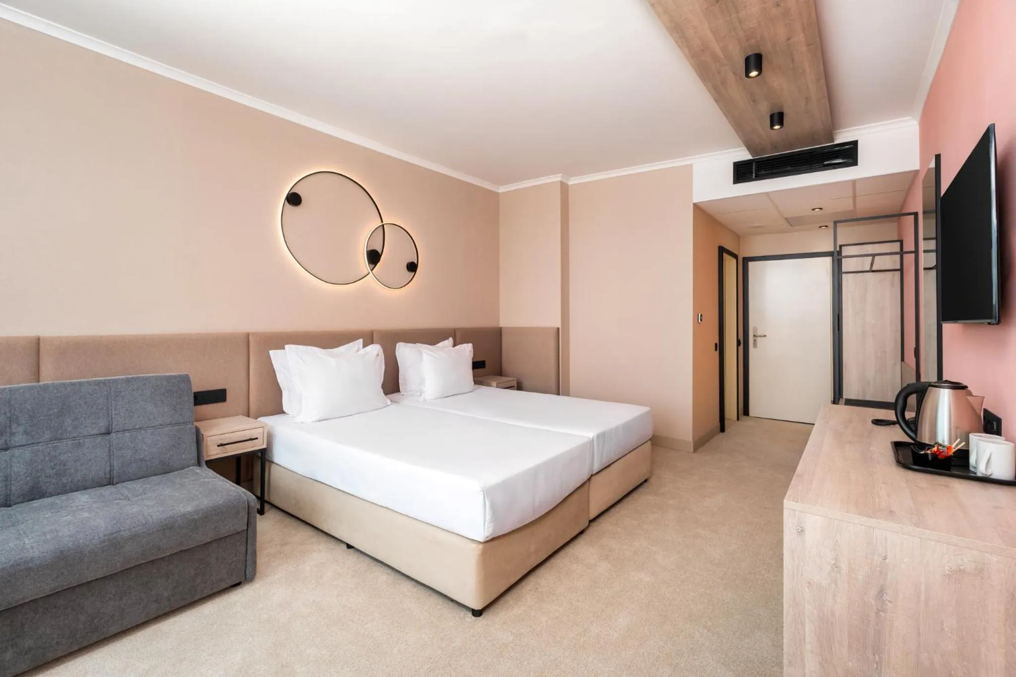 Bed in Festa Panorama Hotel