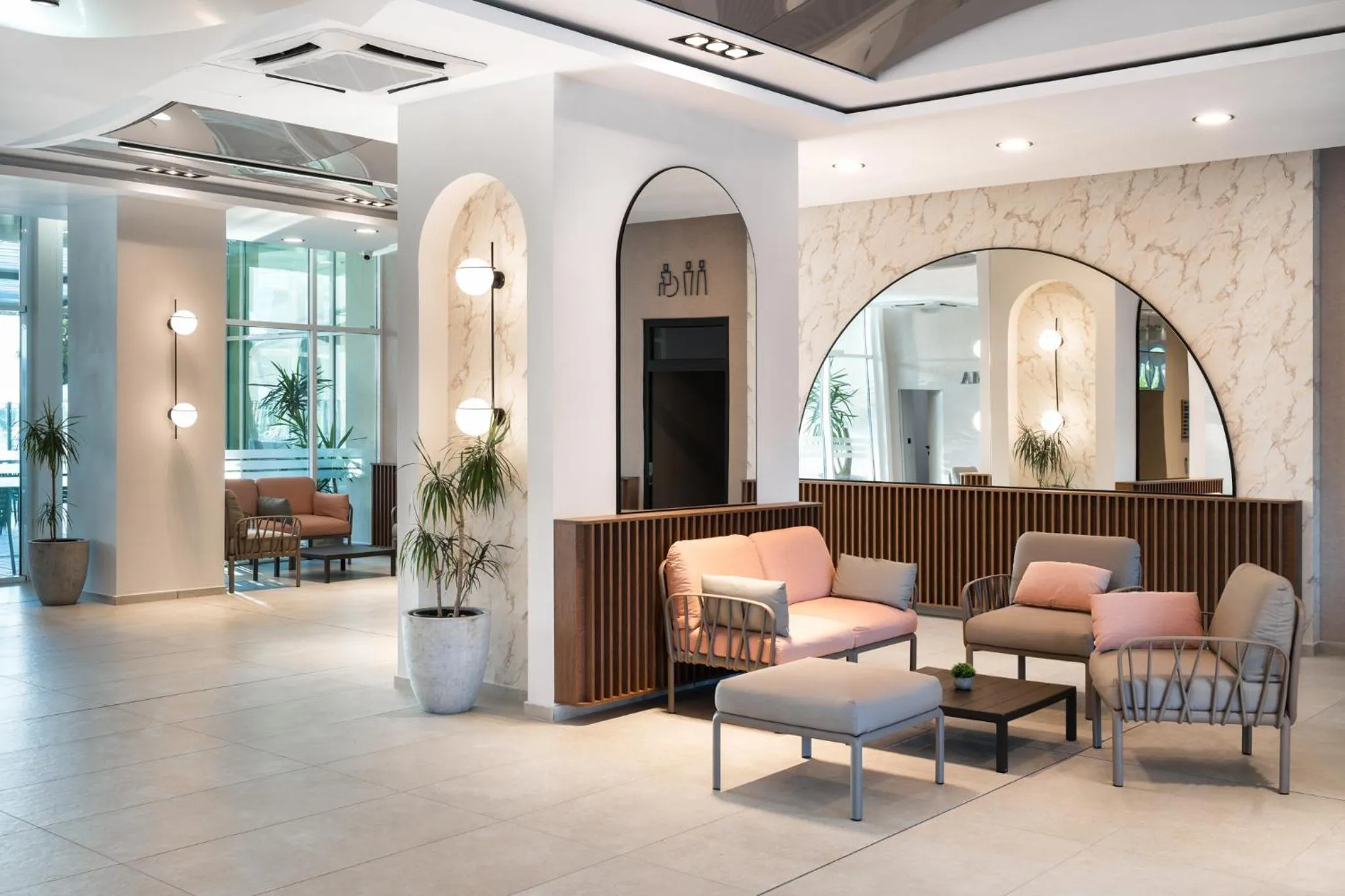 Seating area in Festa Panorama Hotel