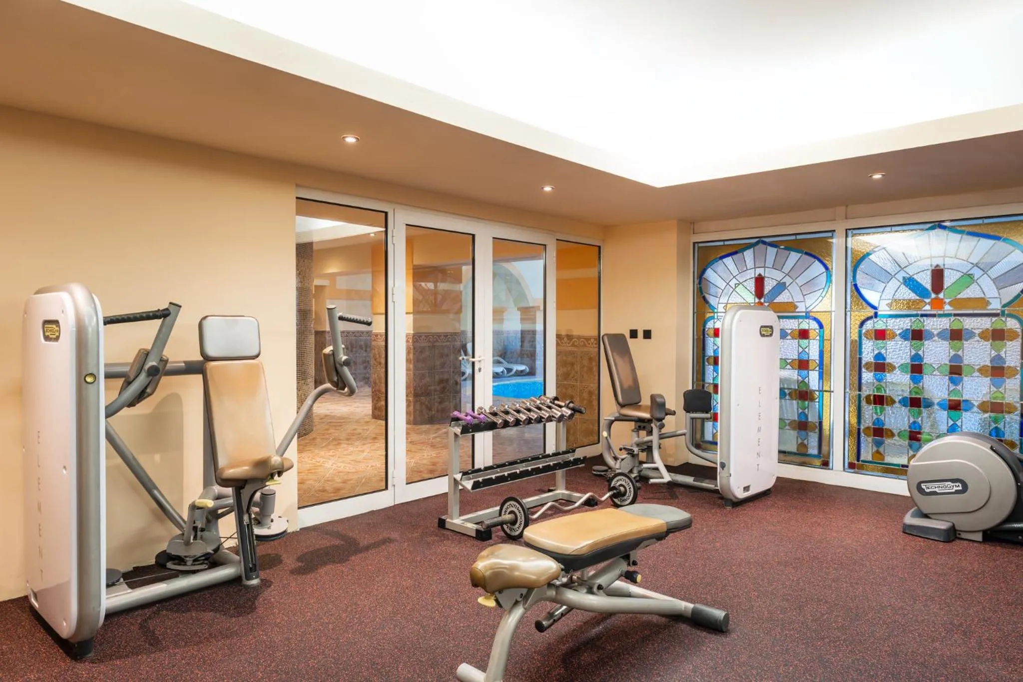 Fitness centre/facilities in Festa Panorama Hotel