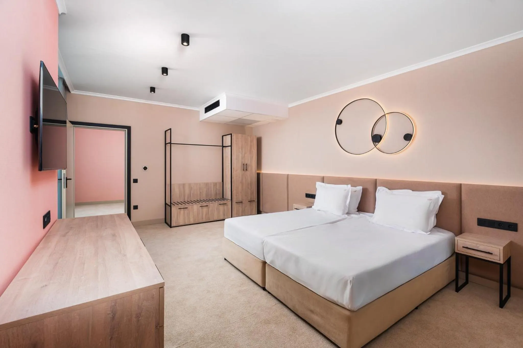 Bed in Festa Panorama Hotel