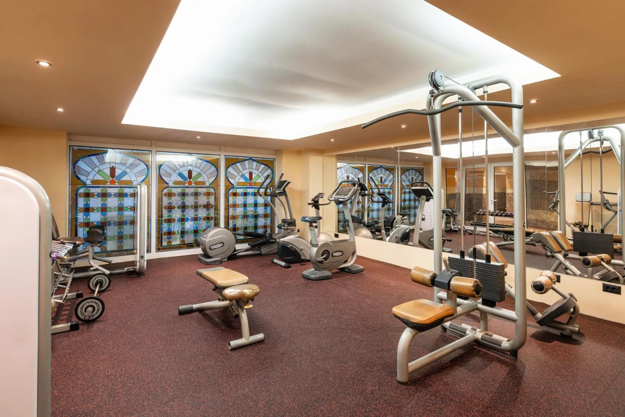 Fitness centre/facilities in Festa Panorama Hotel